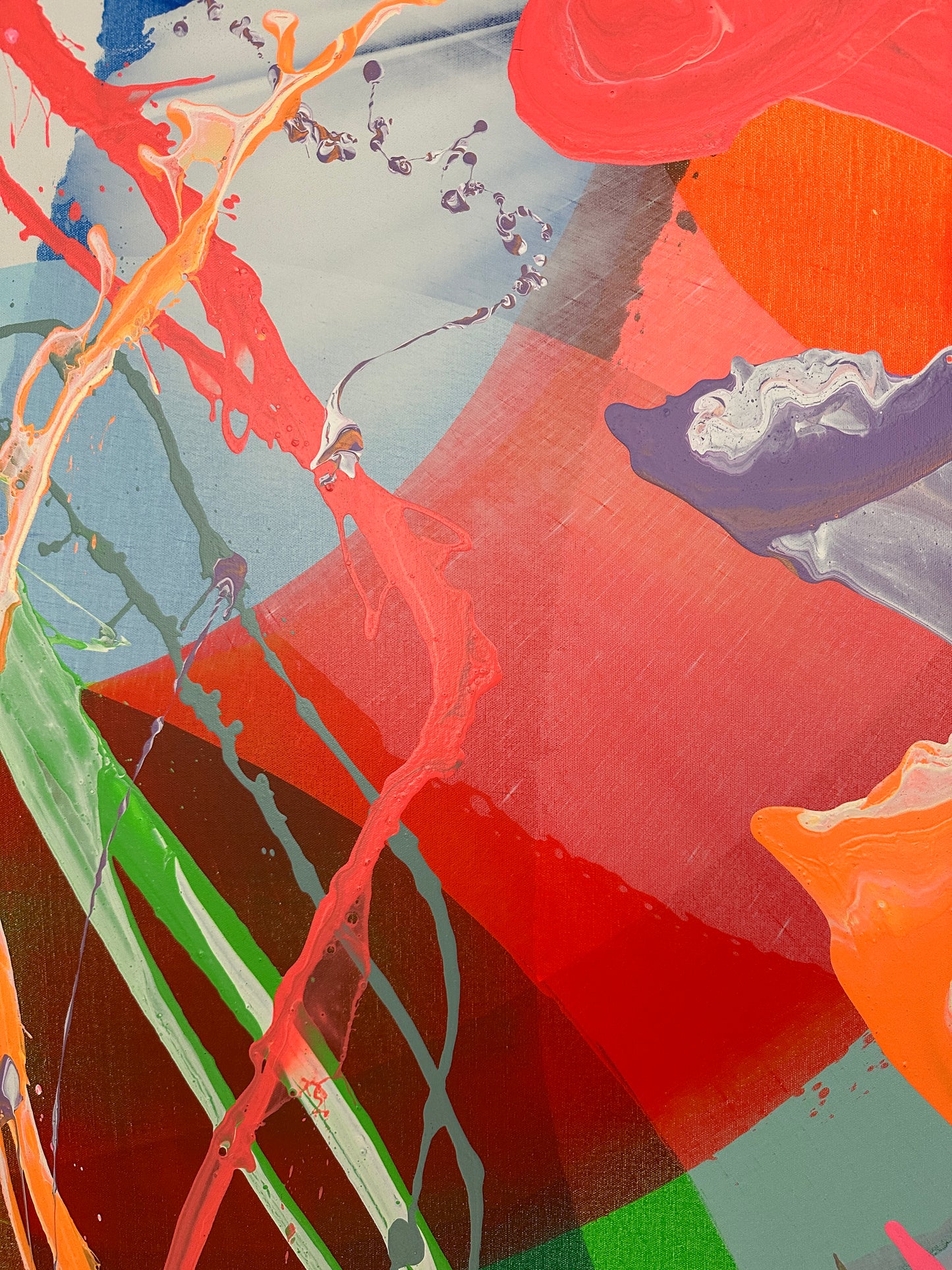 "Katana DNA" 140x100cm