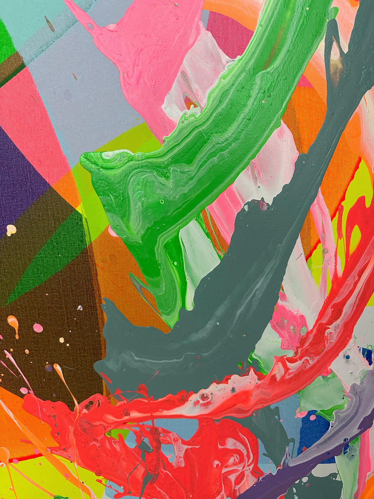 "Katana DNA" 140x100cm