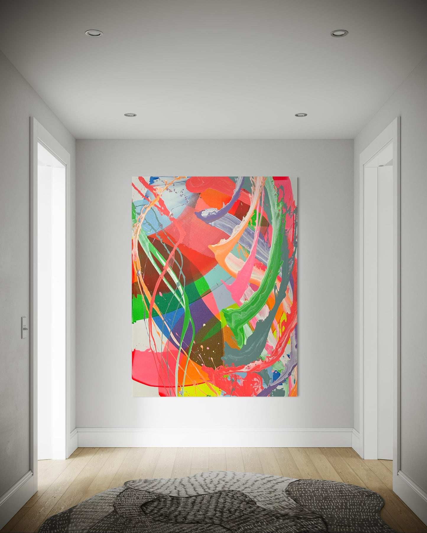 "Katana DNA" 140x100cm