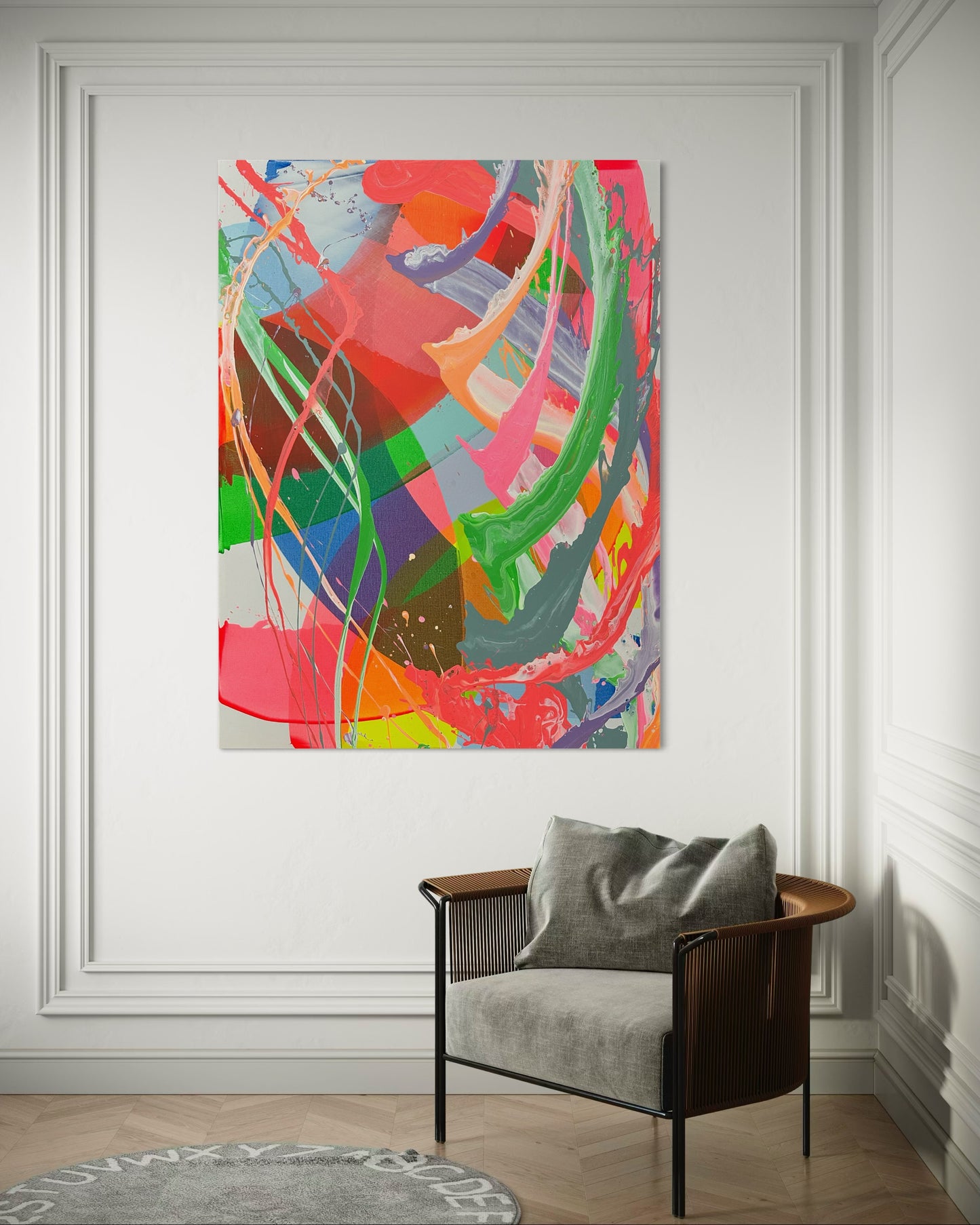 "Katana DNA" 140x100cm