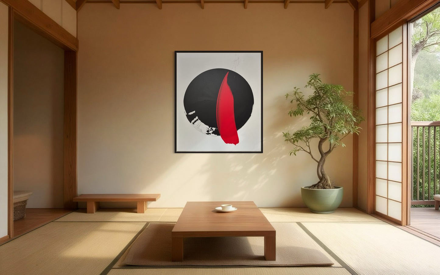 "Zen Cut no.1" 120x100cm