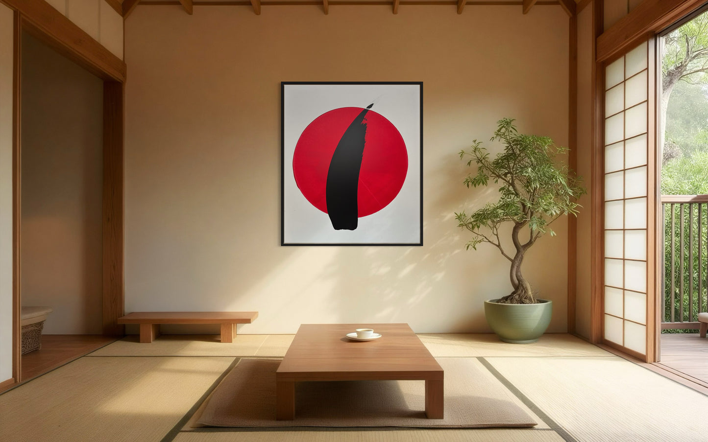 "Zen Cut no.2" 120x100cm