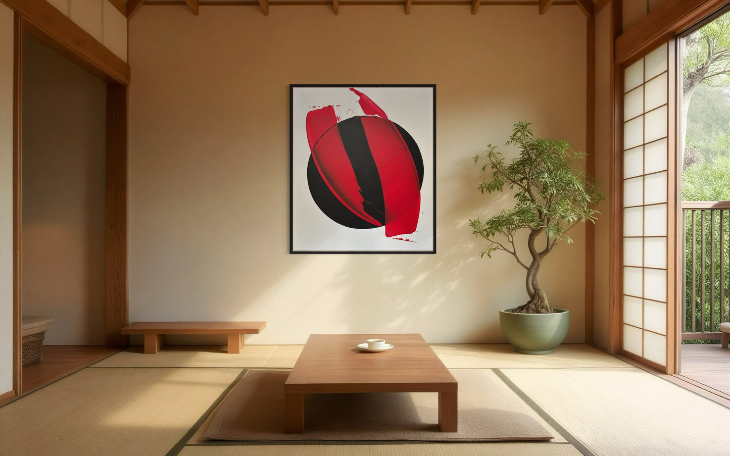 "Zen Cut no.3" 120x100cm