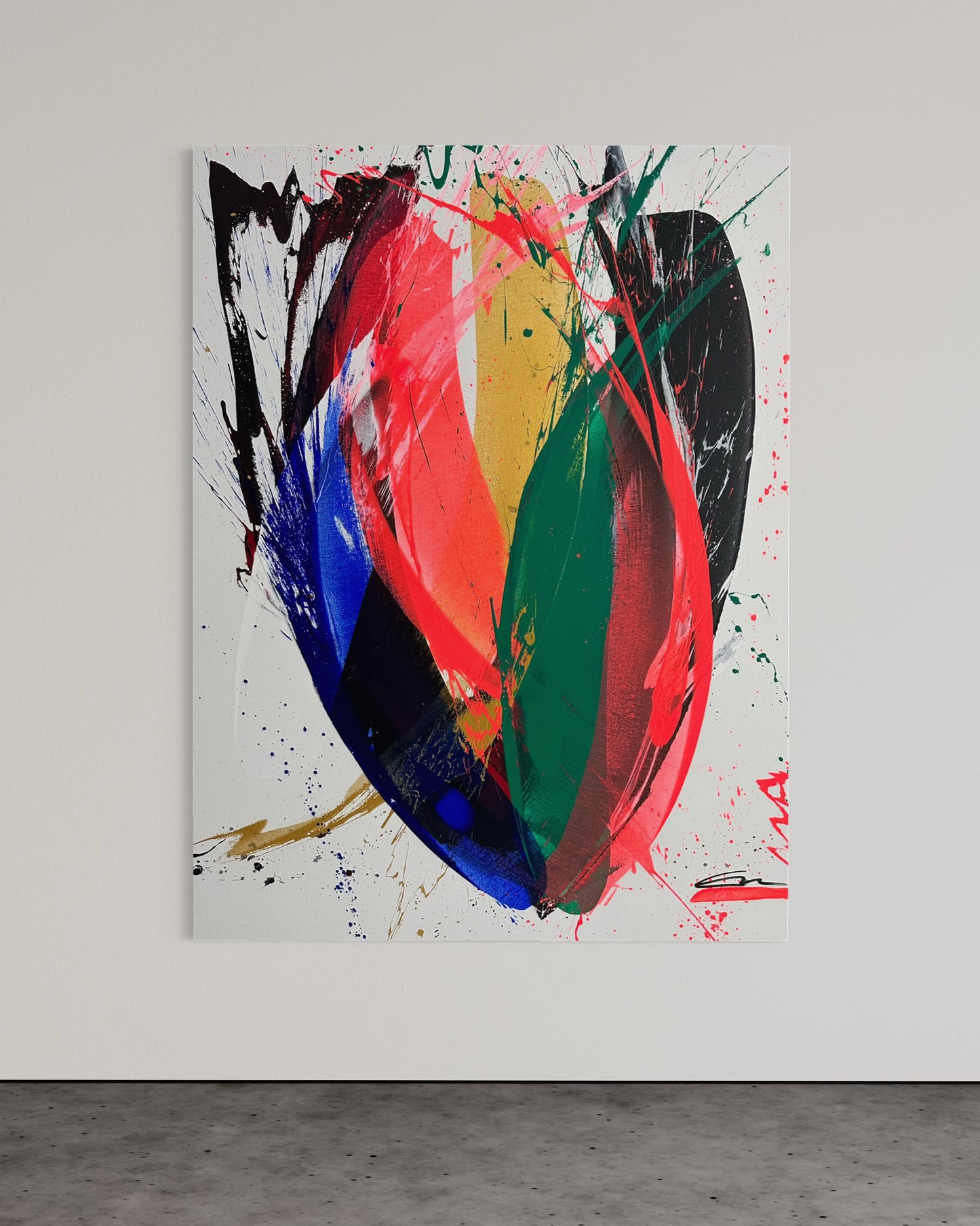 "Katana no.157" 140x100cm