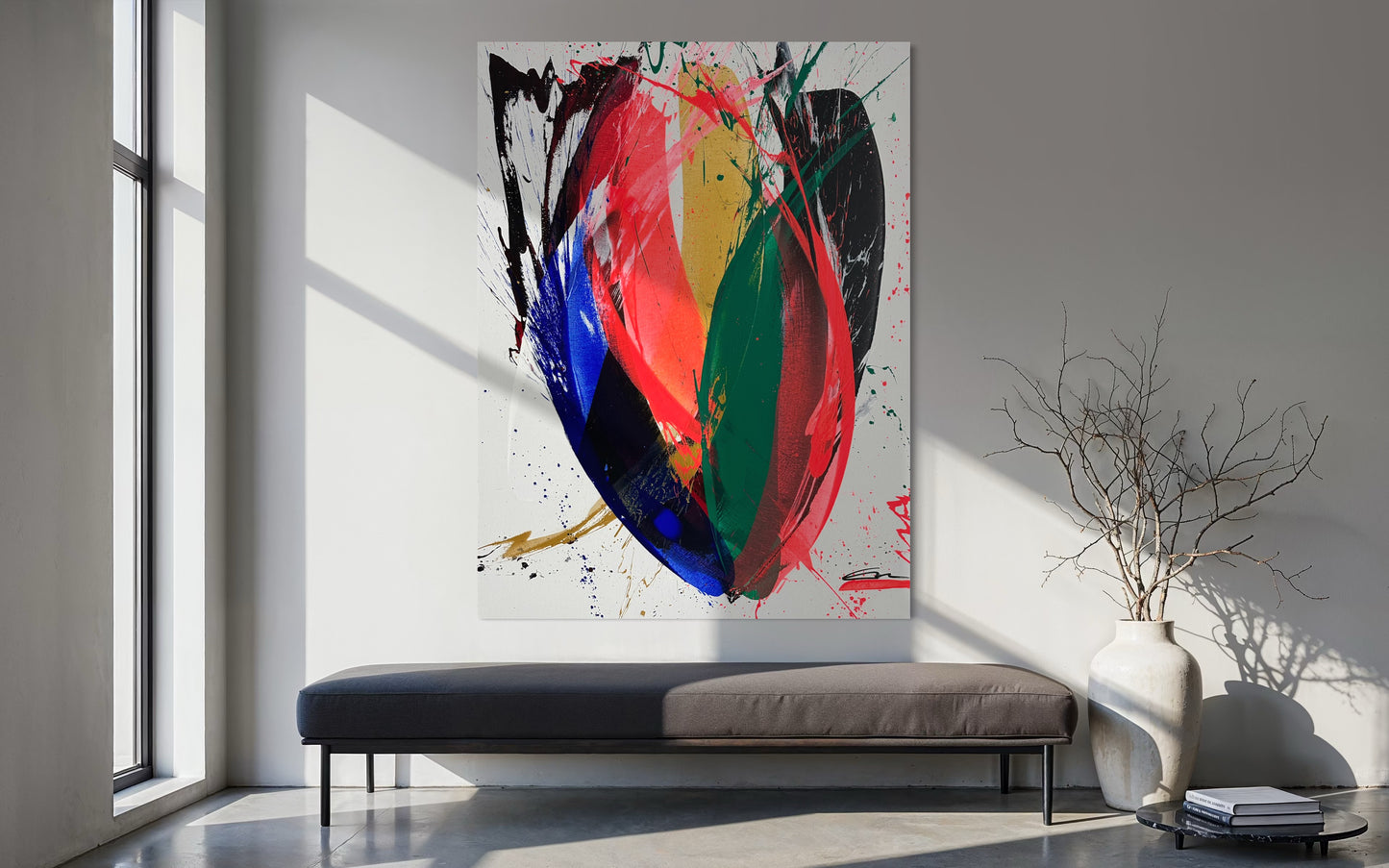 "Katana no.157" 140x100cm