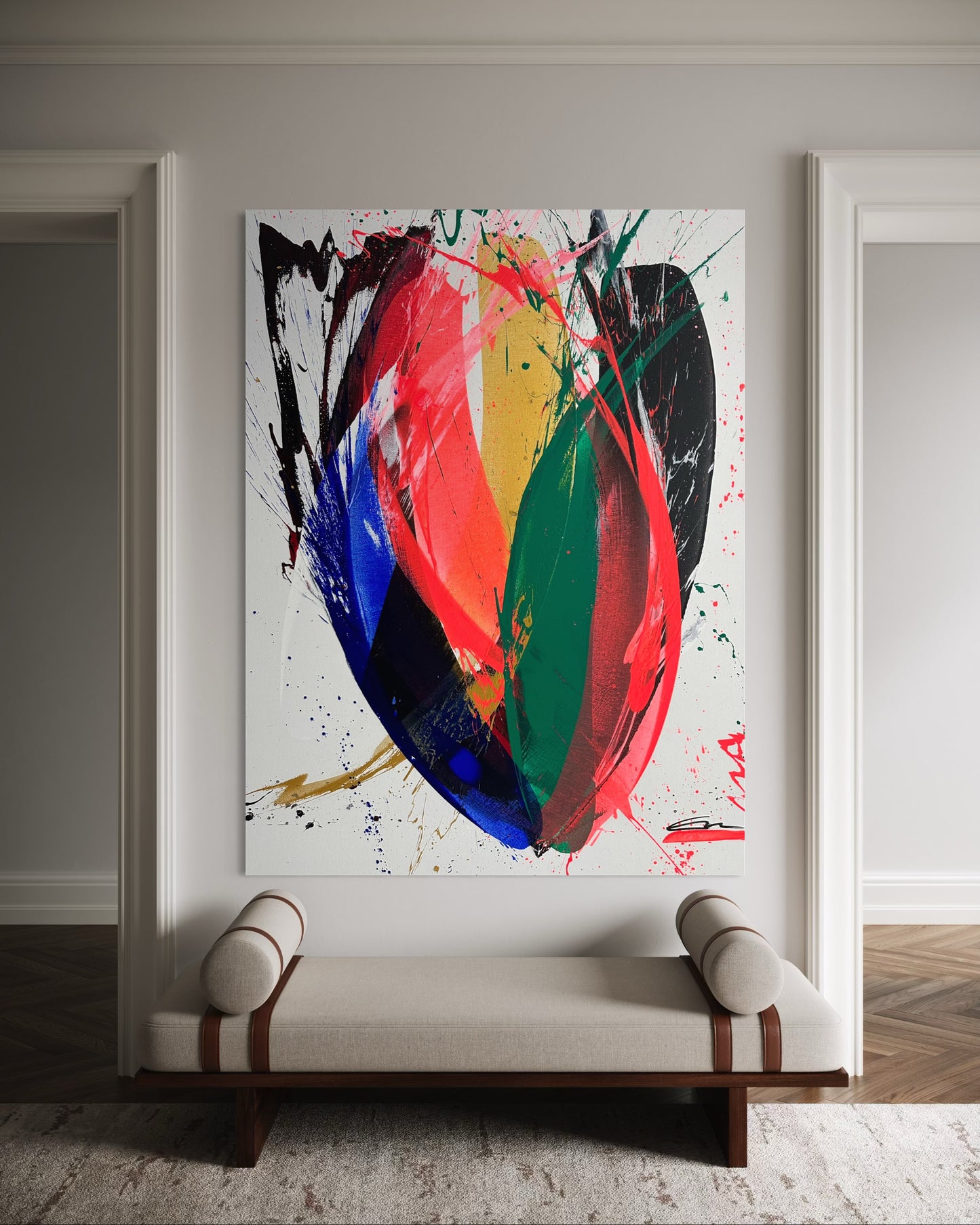 "Katana no.157" 140x100cm