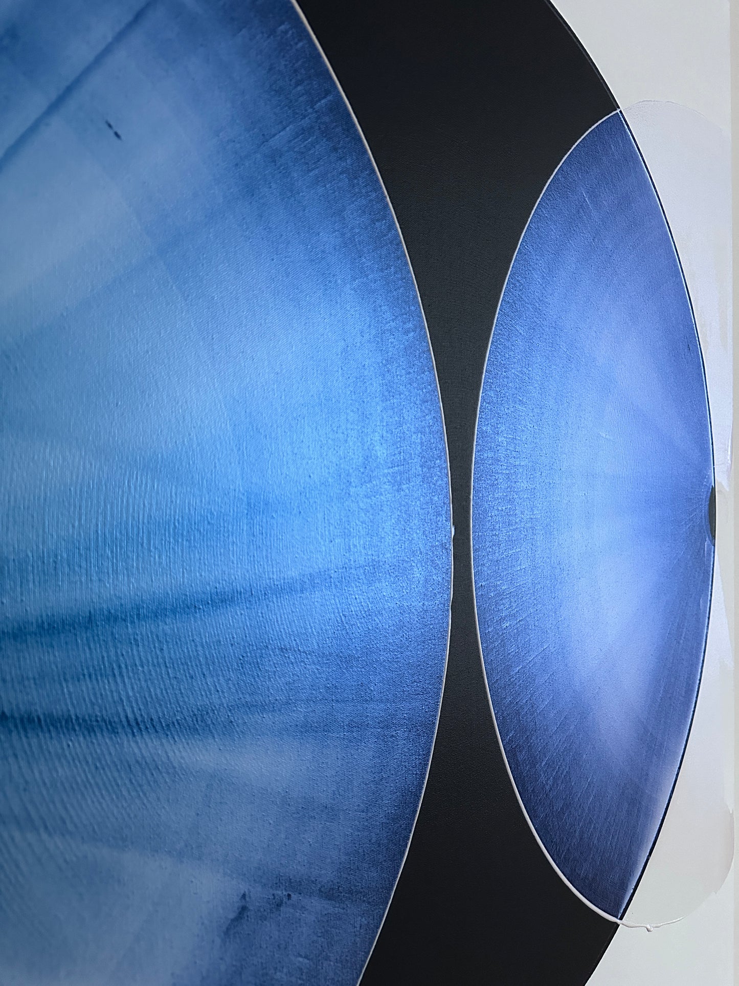 "Shimmering Silence I" 120x100cm