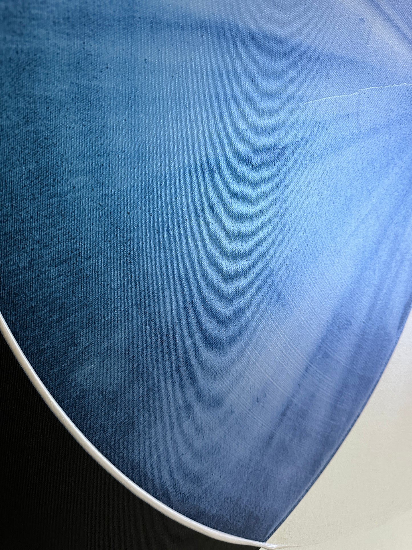 "Shimmering Silence II" 120x100cm