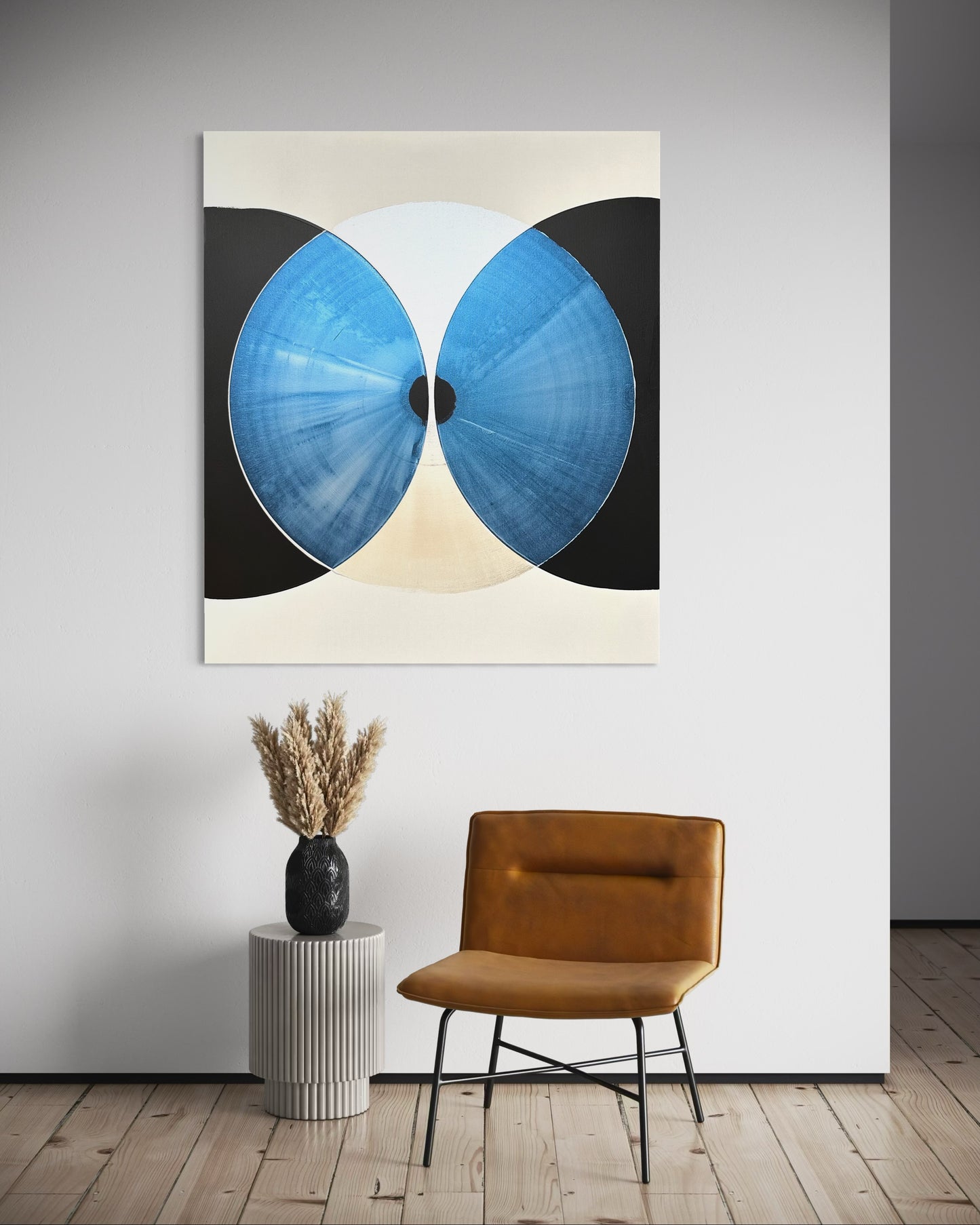 "Shimmering Silence II" 120x100cm