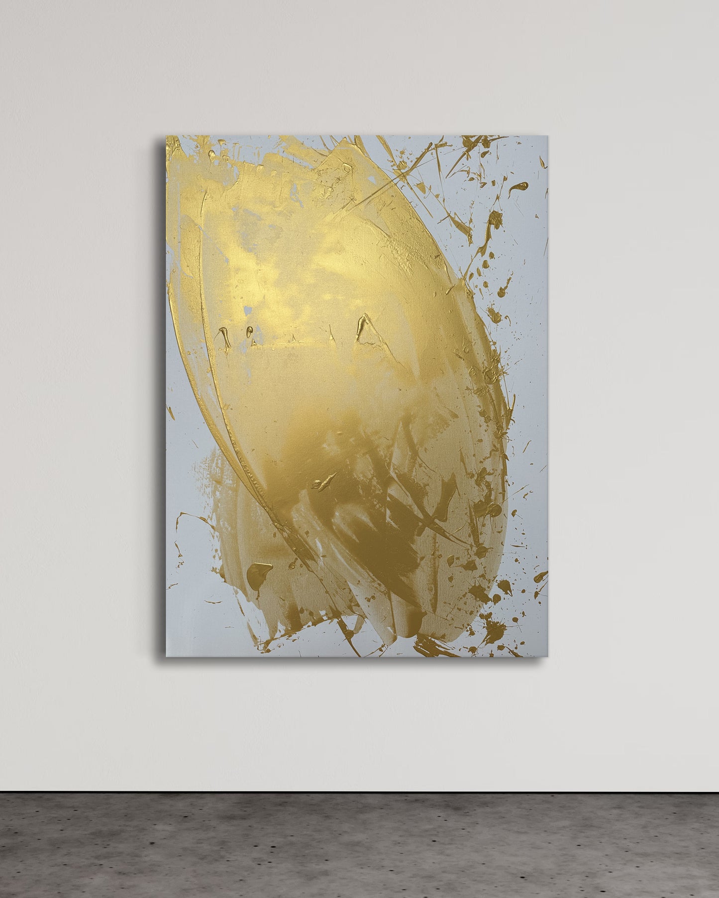 "Katana Gold no.3" 100x140cm