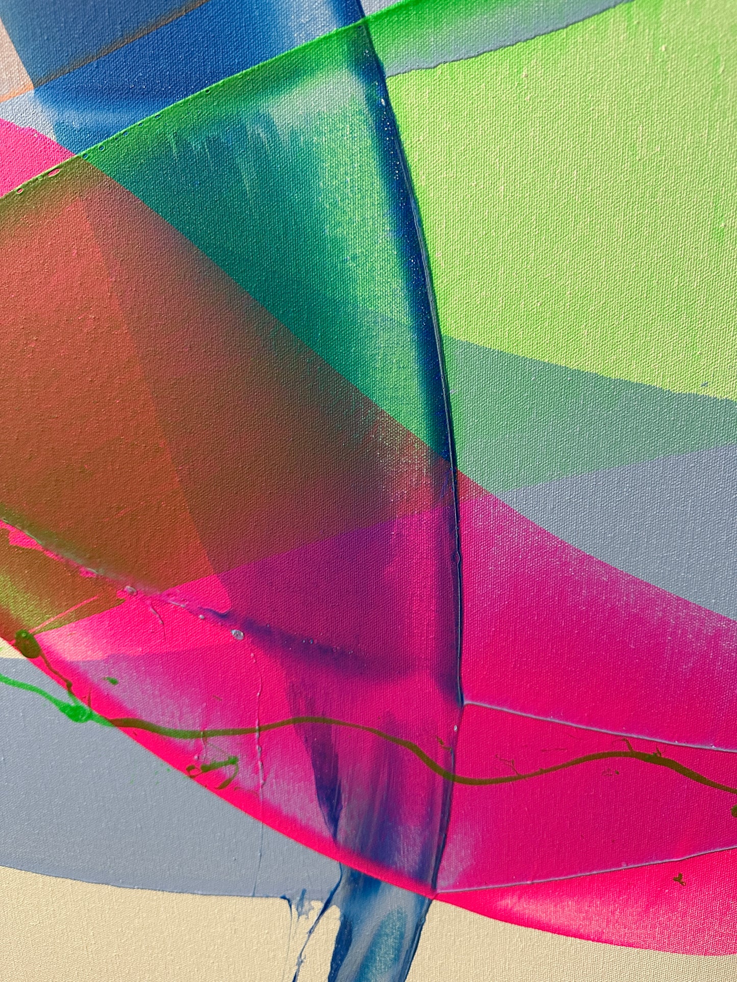 "Katana no.142" 100x80cm