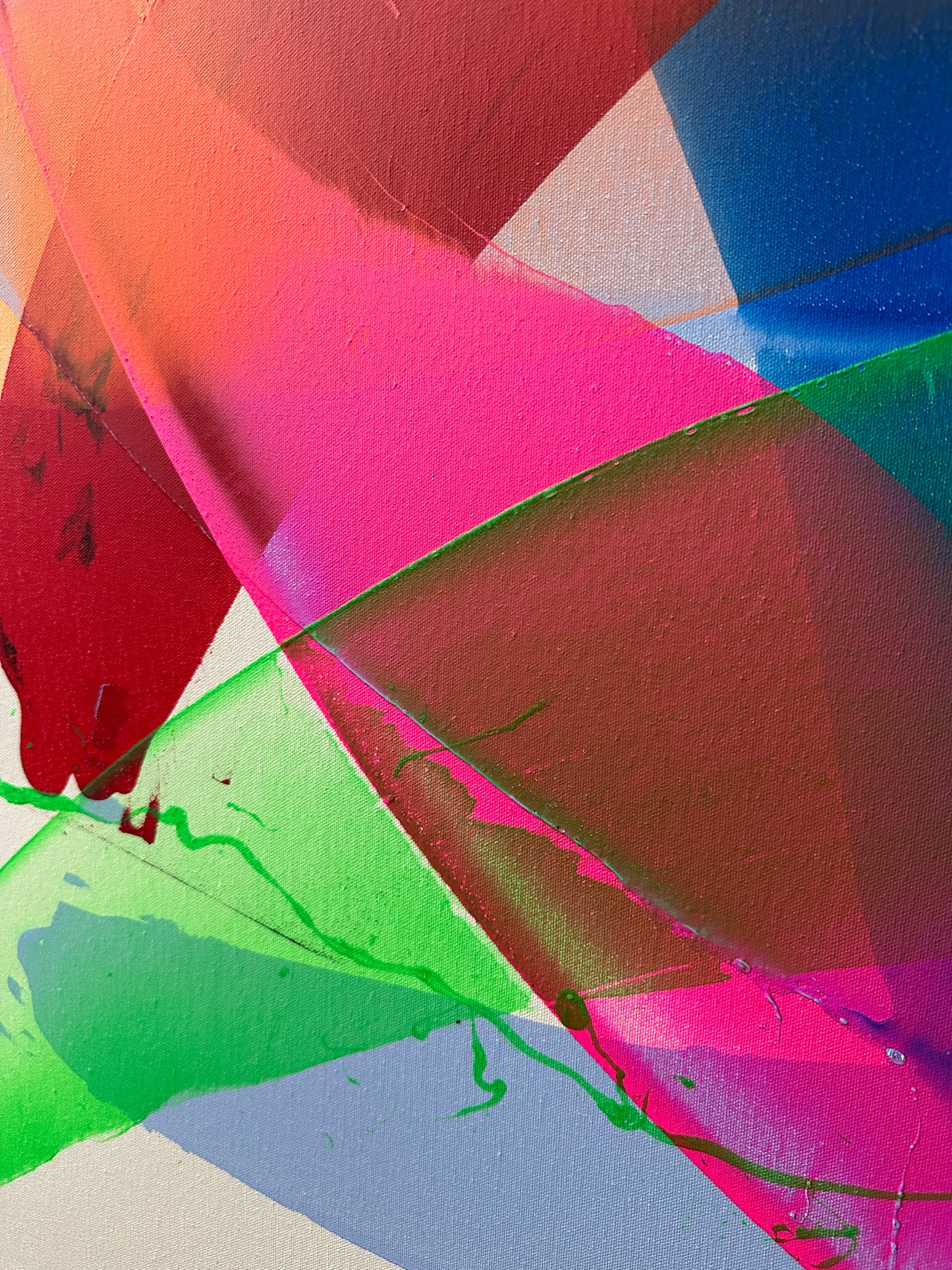 "Katana no.142" 100x80cm