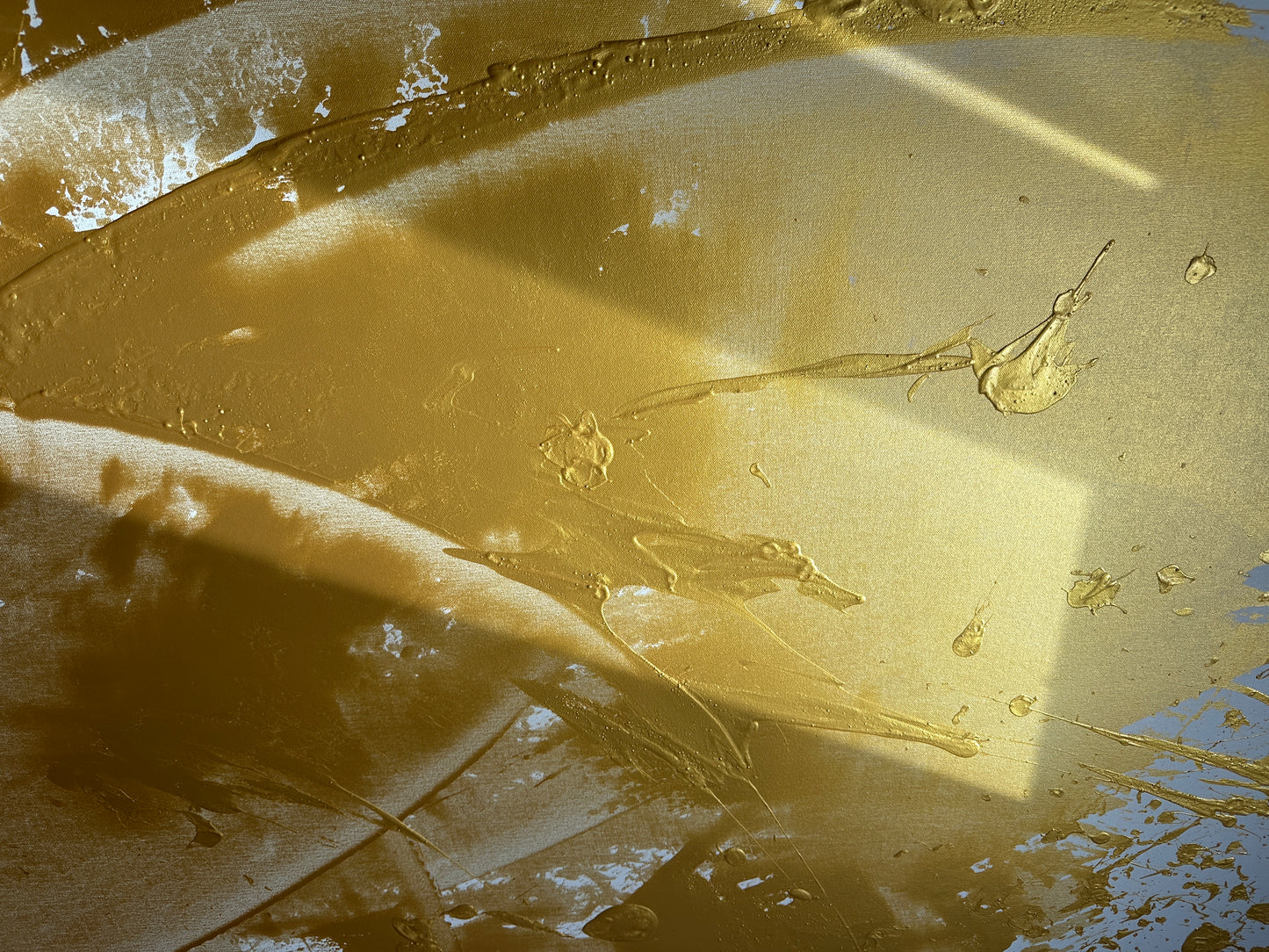"Katana Gold no.2" 100x140cm