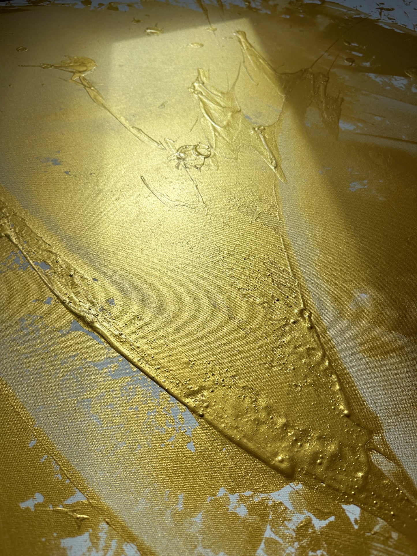 "Katana Gold no.2" 100x140cm