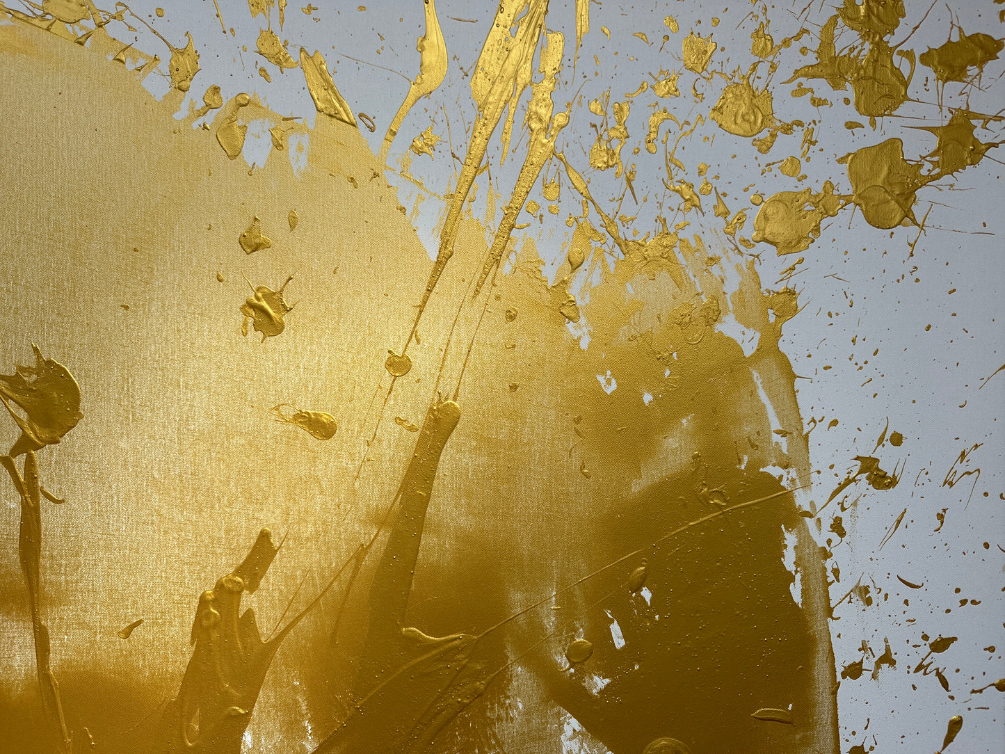 "Katana Gold no.2" 100x140cm