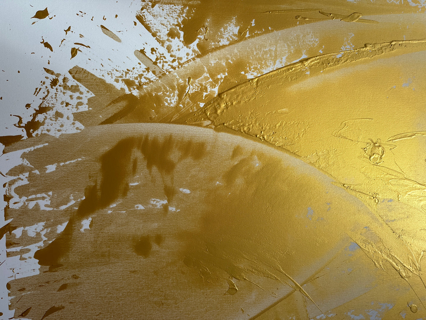 "Katana Gold no.2" 100x140cm