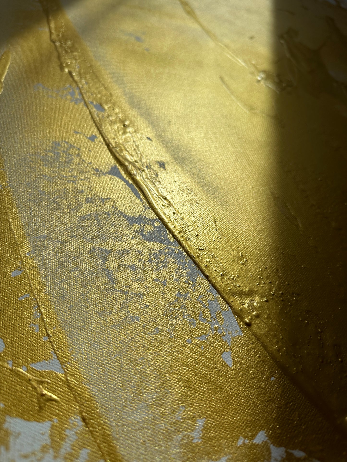 "Katana Gold no.2" 100x140cm