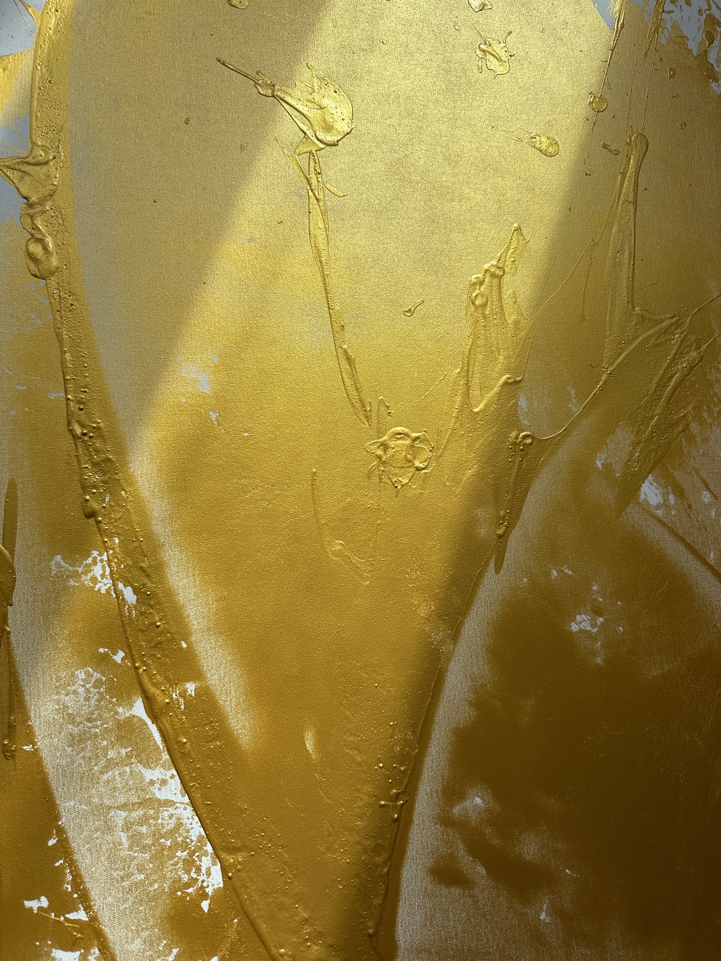 "Katana Gold no.2" 100x140cm