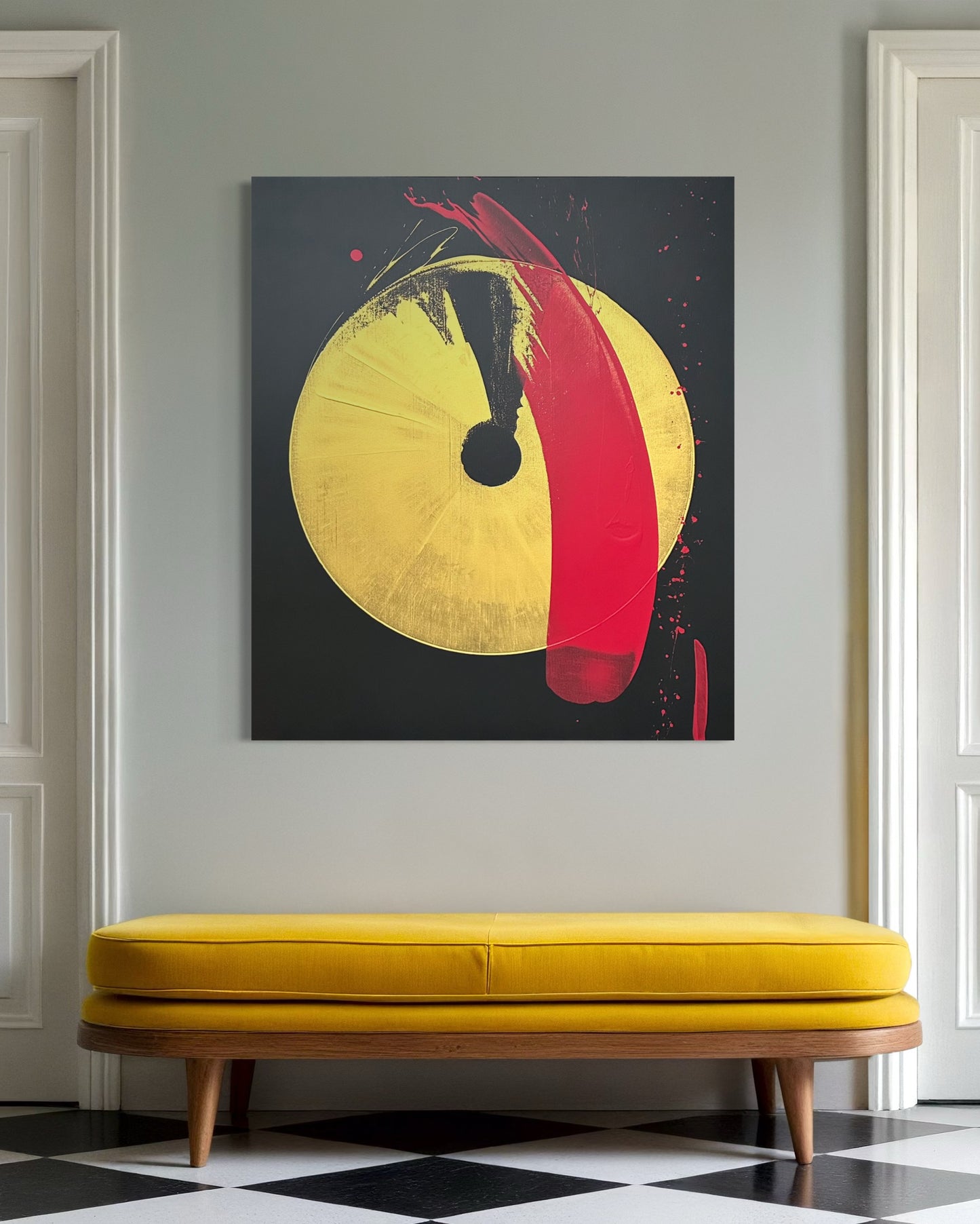 "Zen Cut no.6" 120x100cm