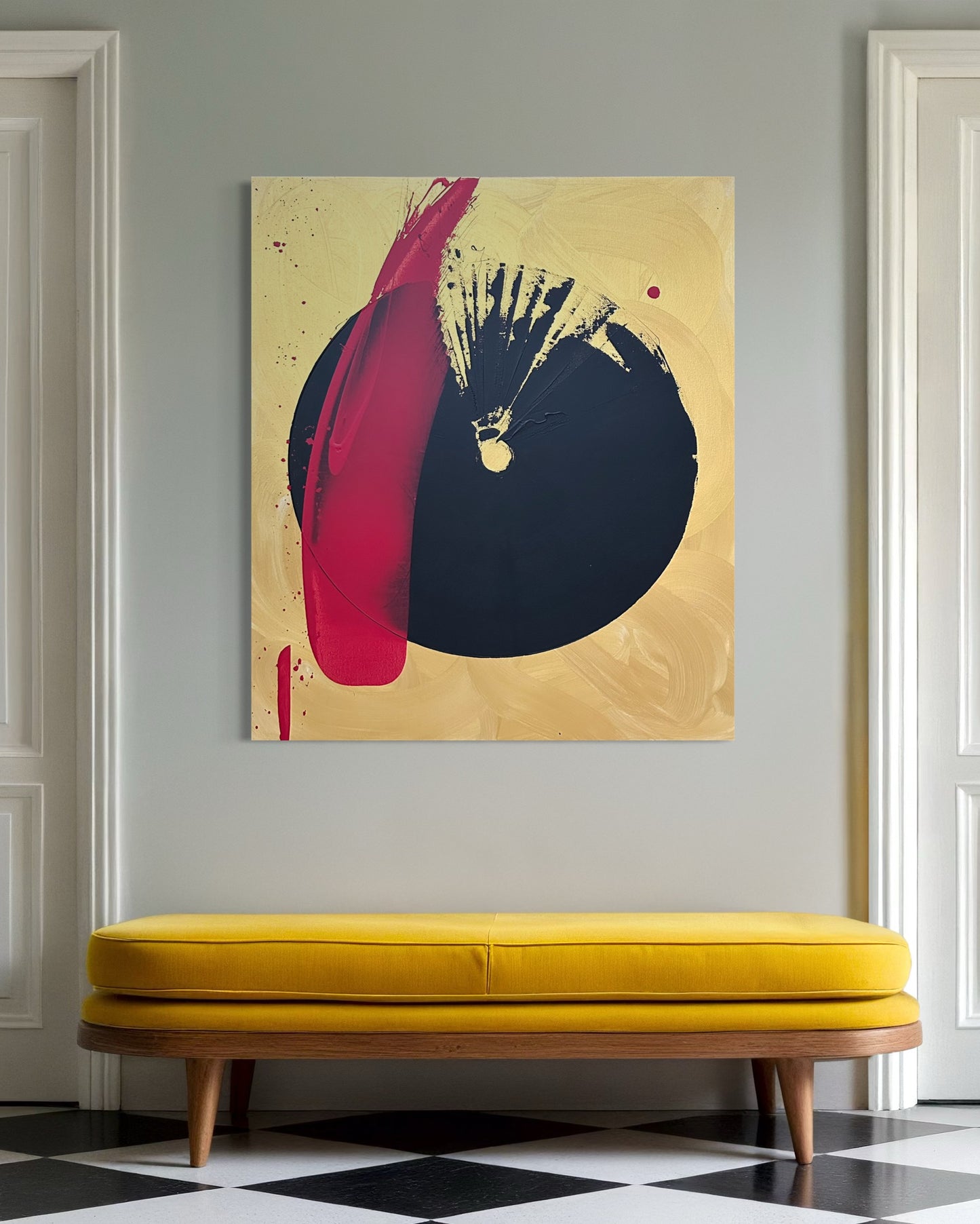 "Zen Cut no.7" 120x100cm