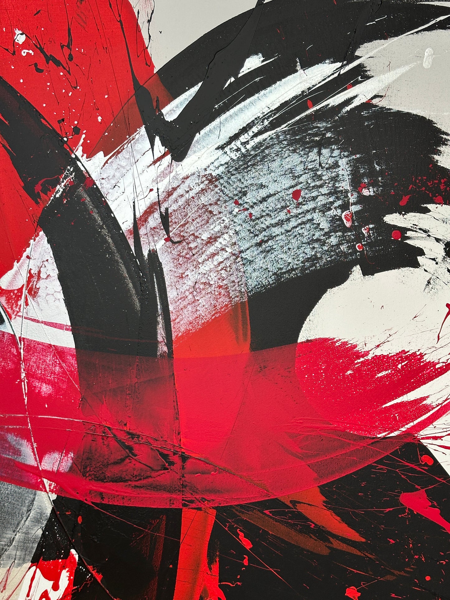 "Katana no.146" 140x140cm