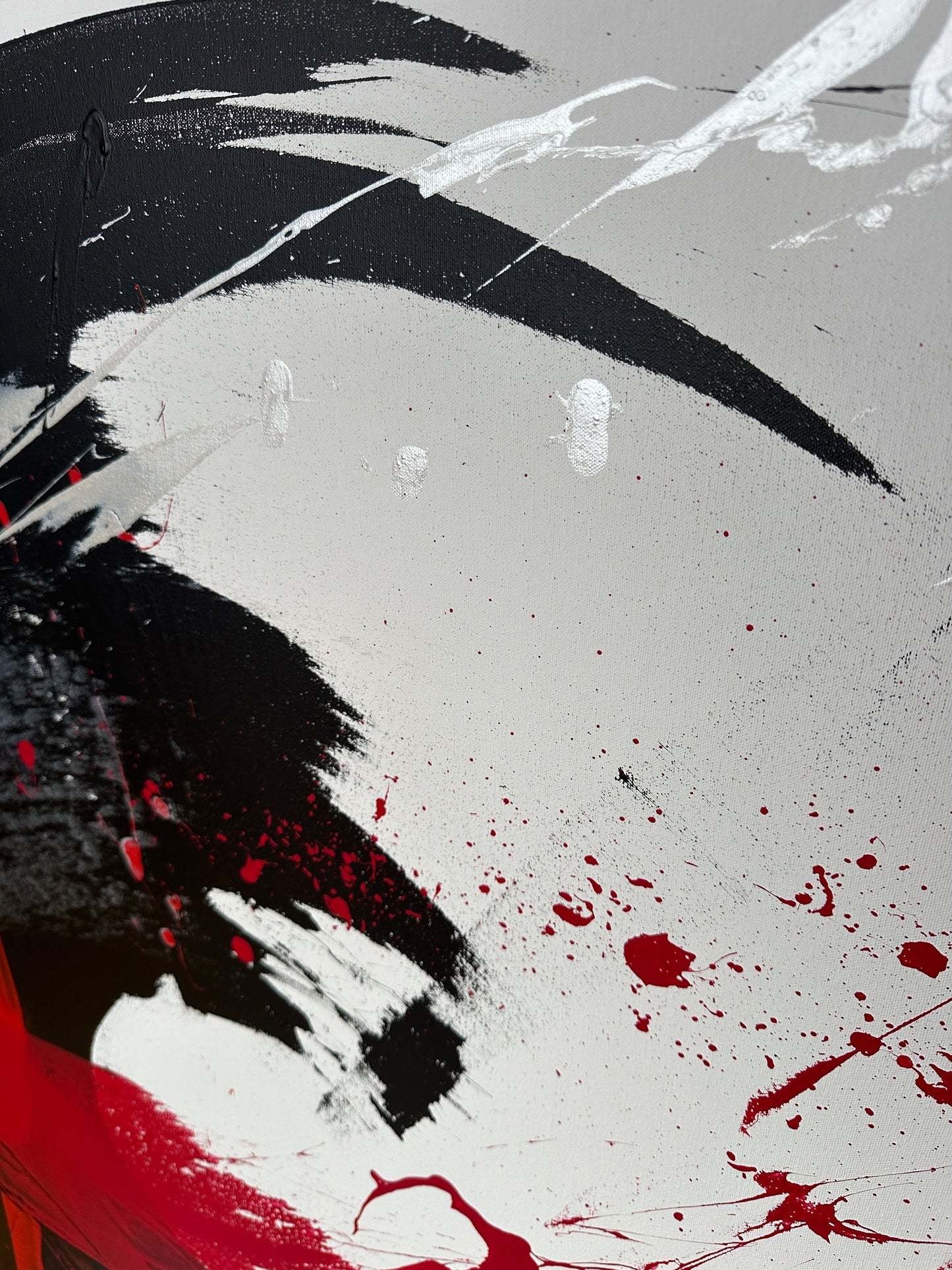 "Katana no.146" 140x140cm