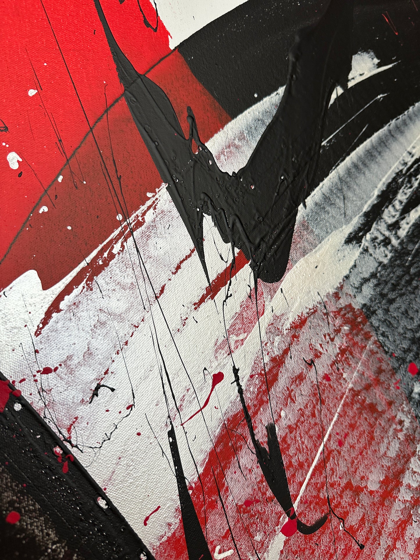 "Katana no.146" 140x140cm