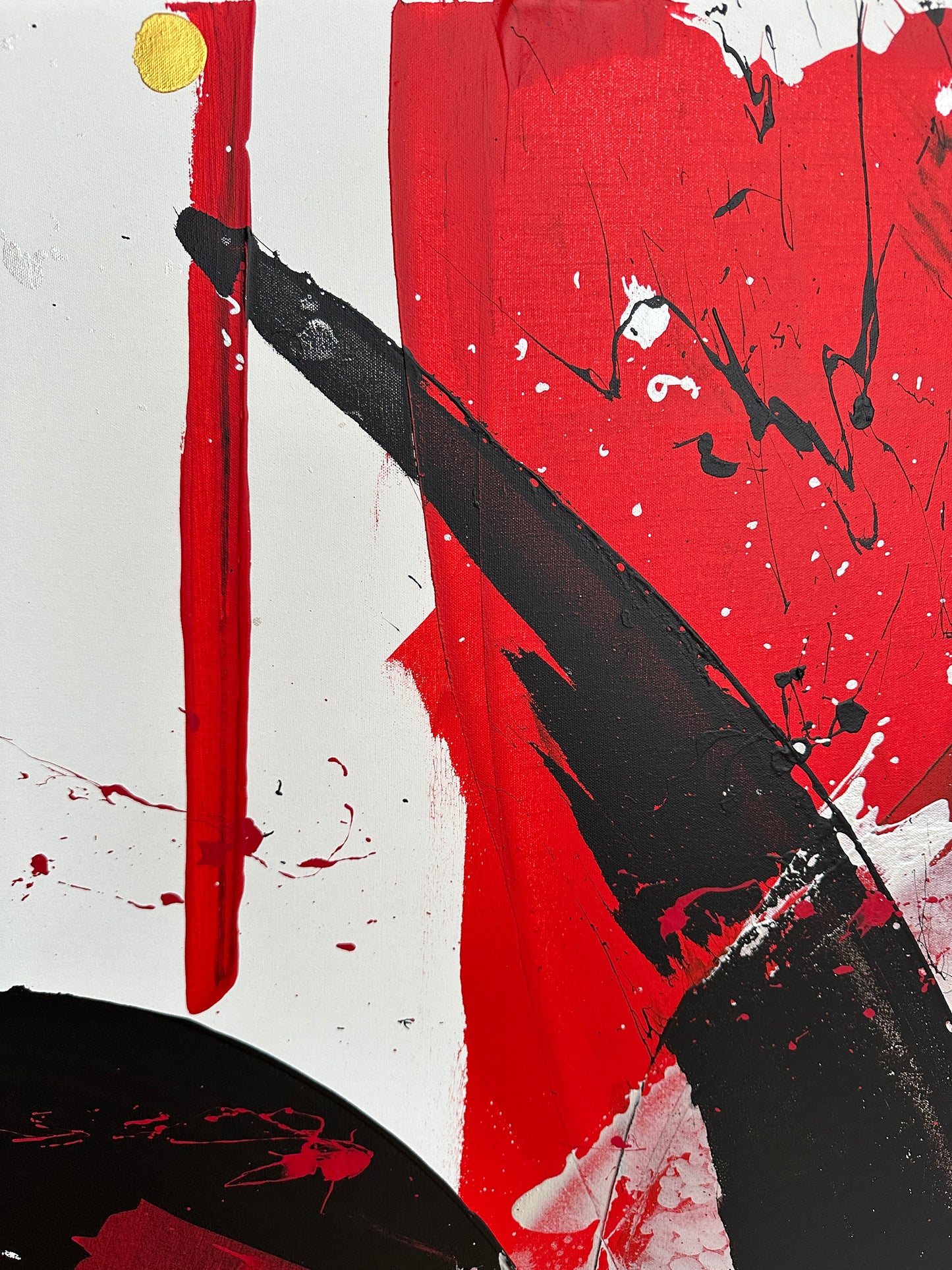 "Katana no.146" 140x140cm