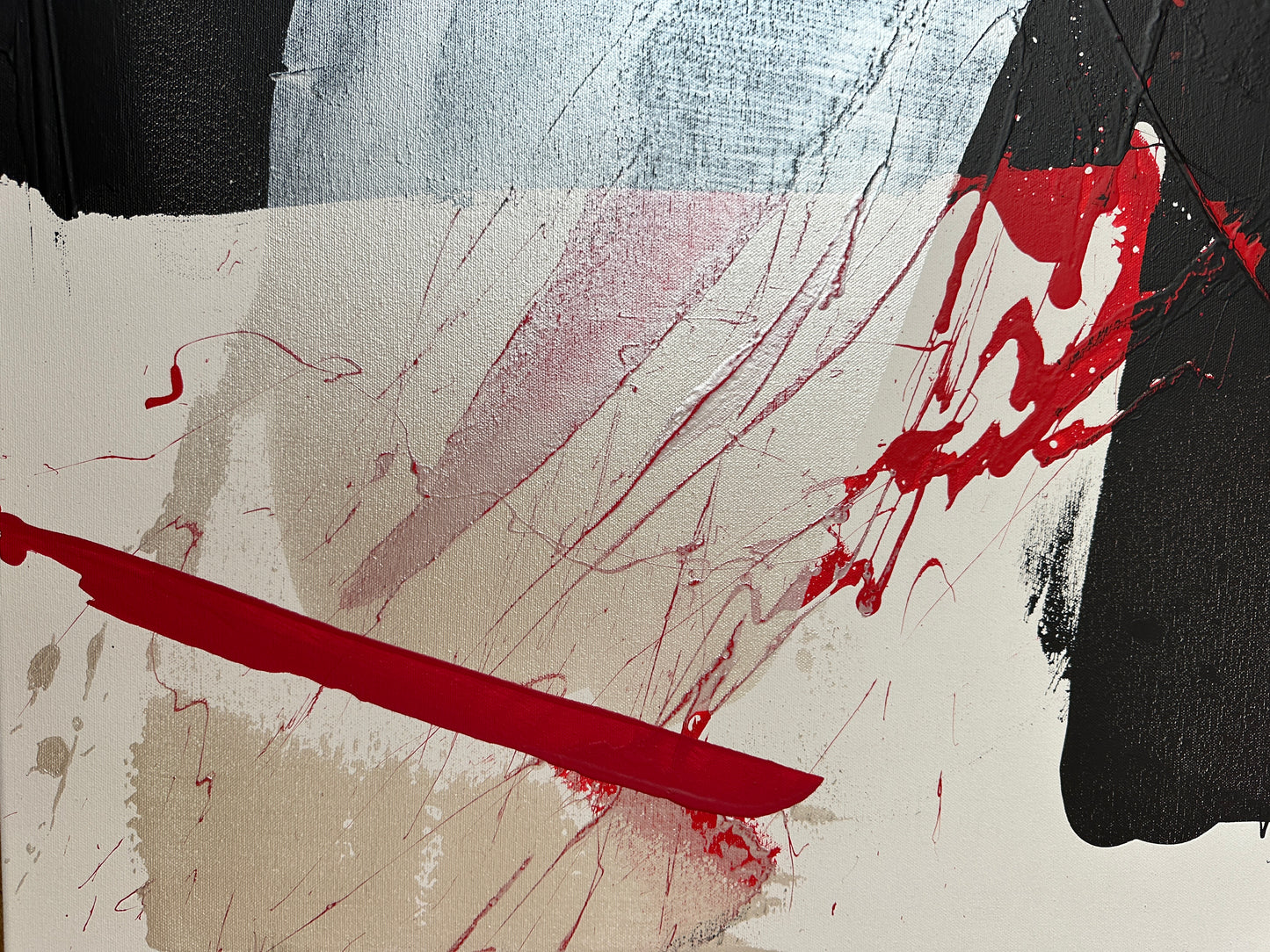 "Katana no.146" 140x140cm