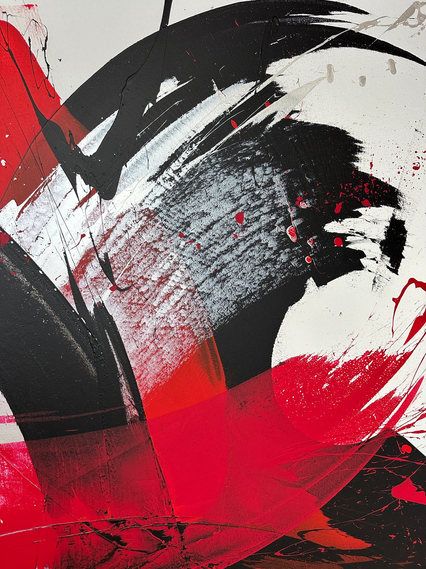 "Katana no.146" 140x140cm