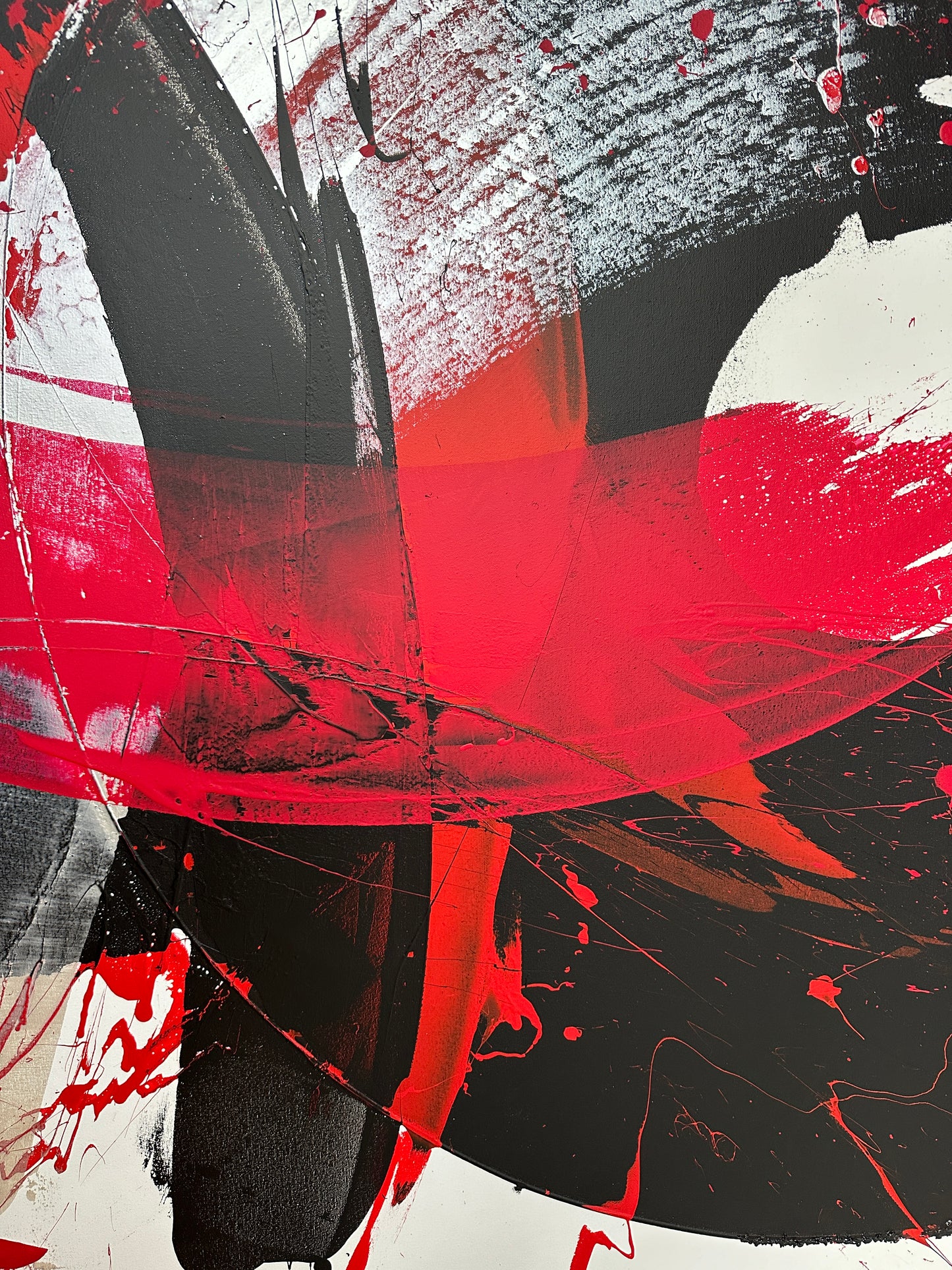 "Katana no.146" 140x140cm