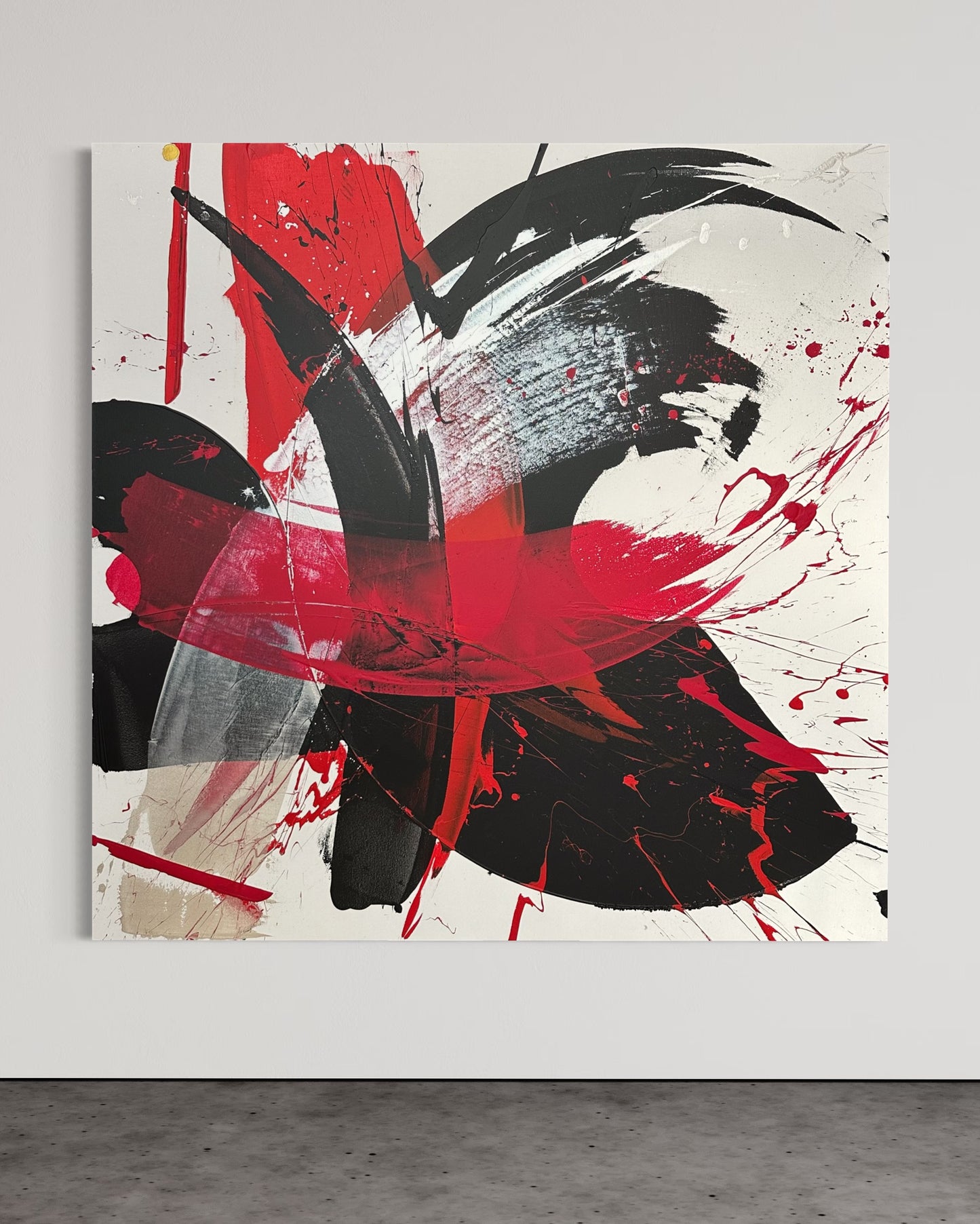 "Katana no.146" 140x140cm