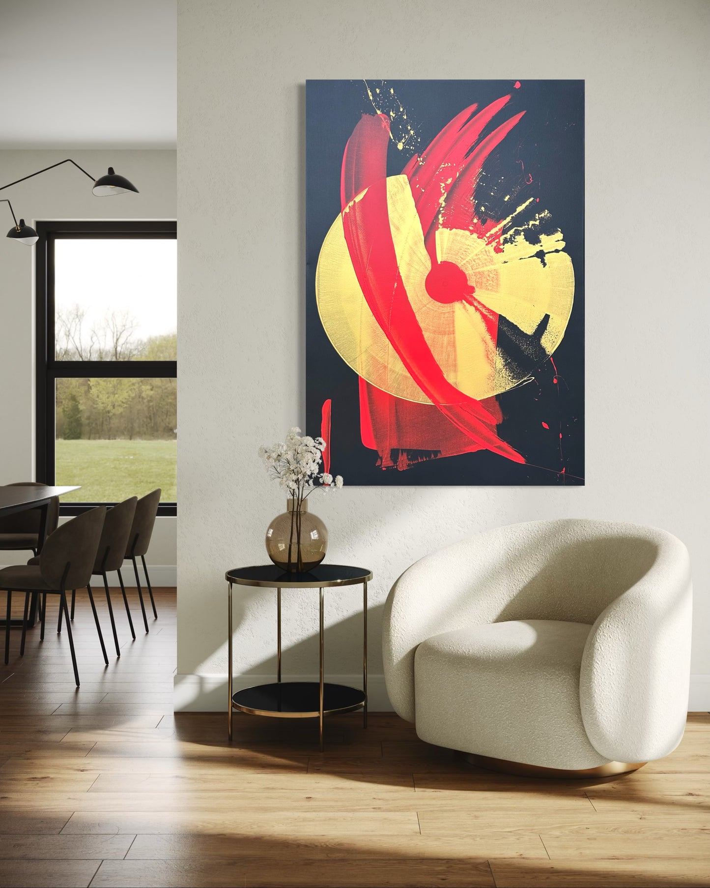 "Zen Cut no.9" 140x90cm