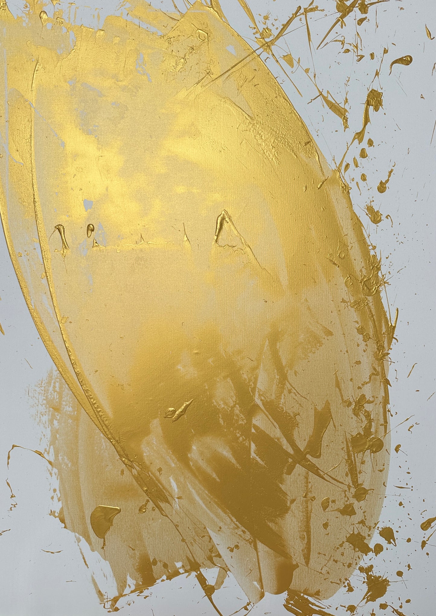 "Katana Gold no.3" 100x140cm