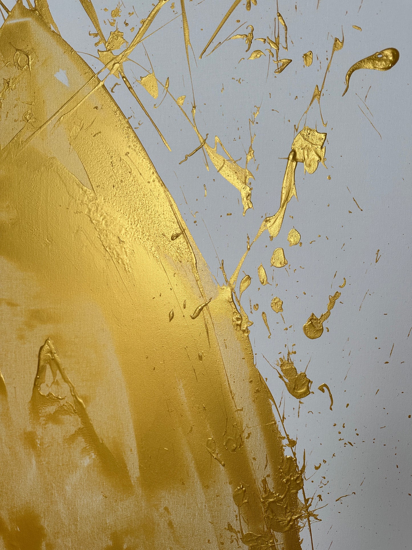 "Katana Gold no.3" 100x140cm