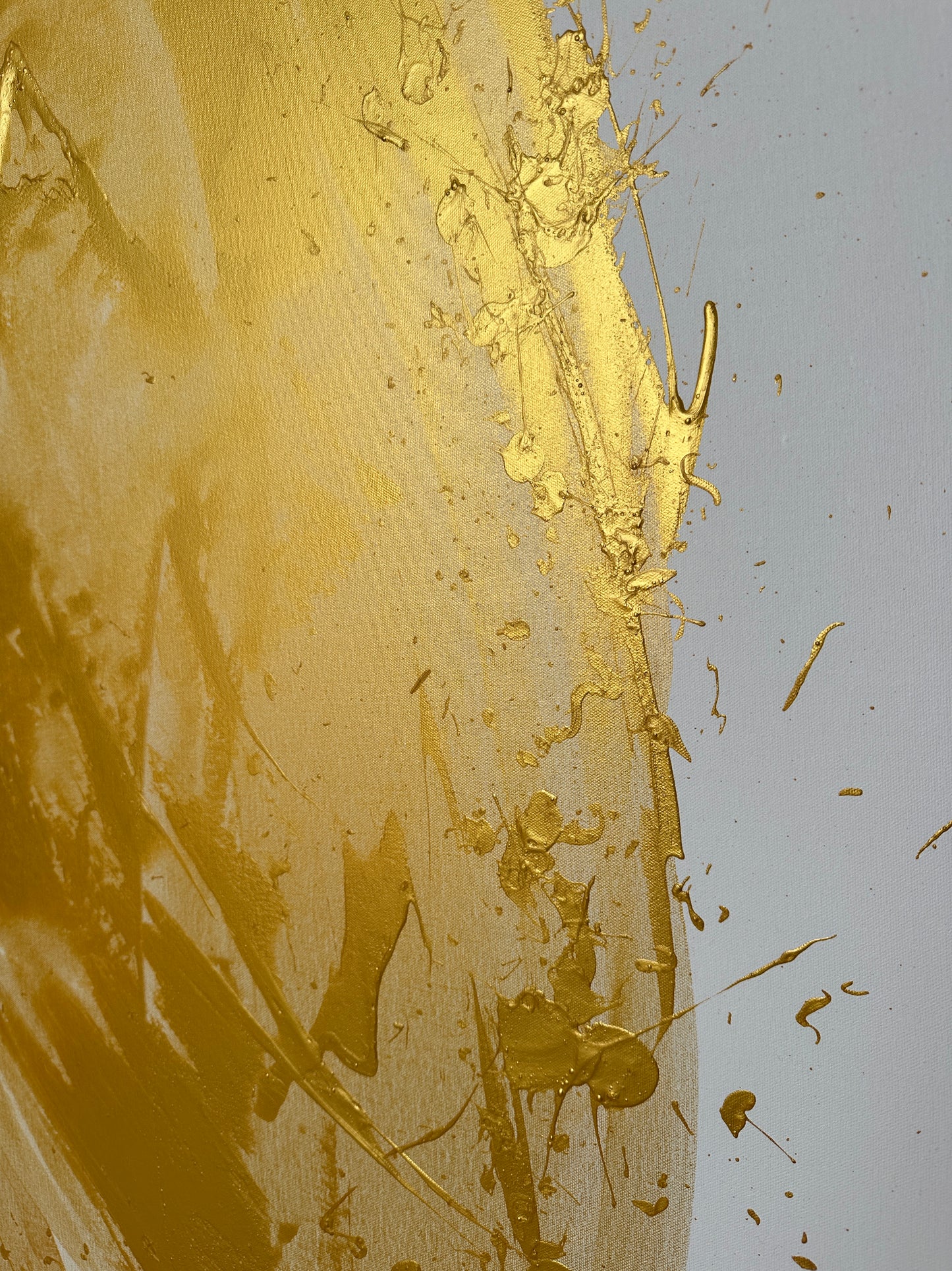 "Katana Gold no.3" 100x140cm