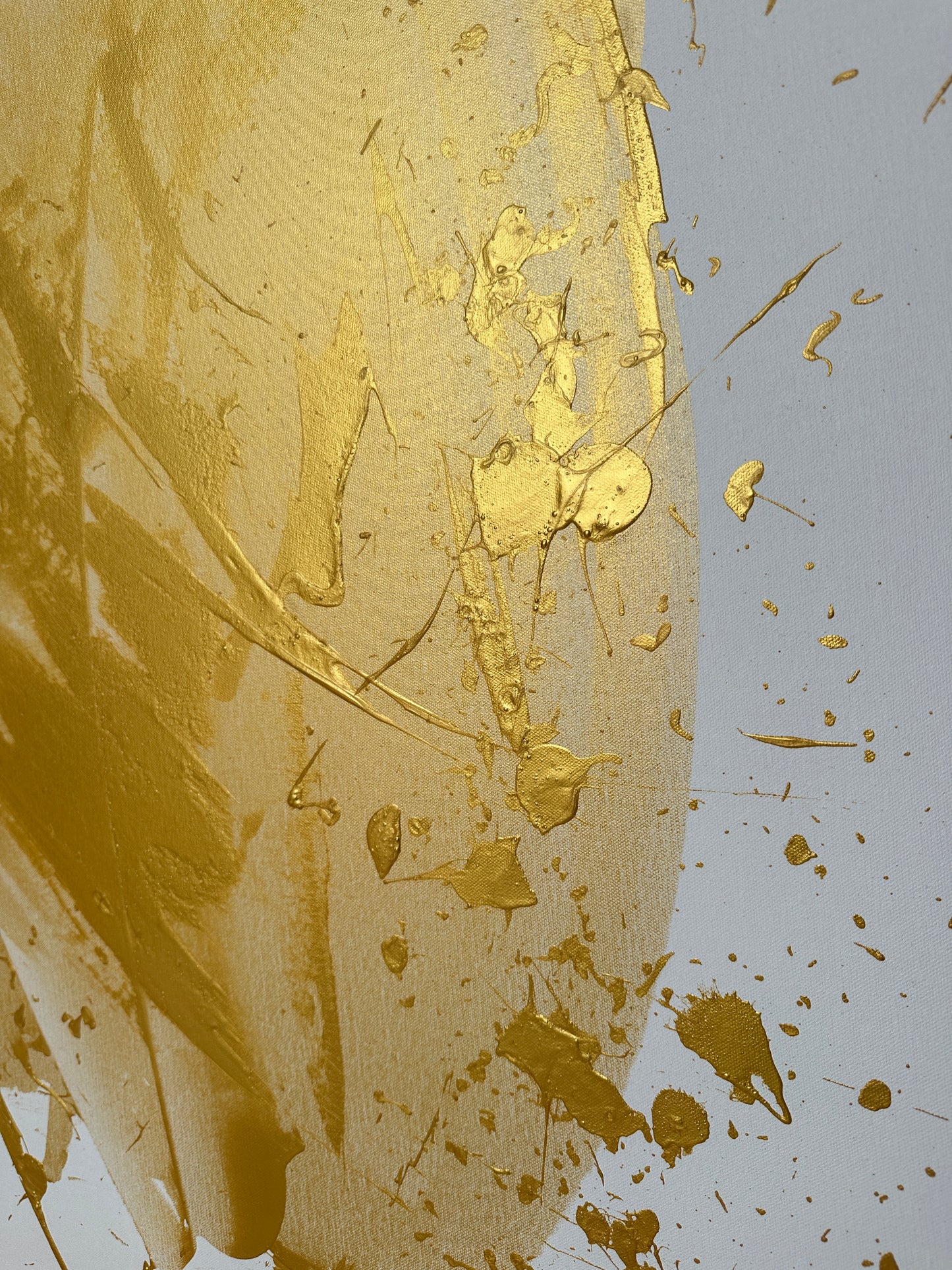 "Katana Gold no.3" 100x140cm