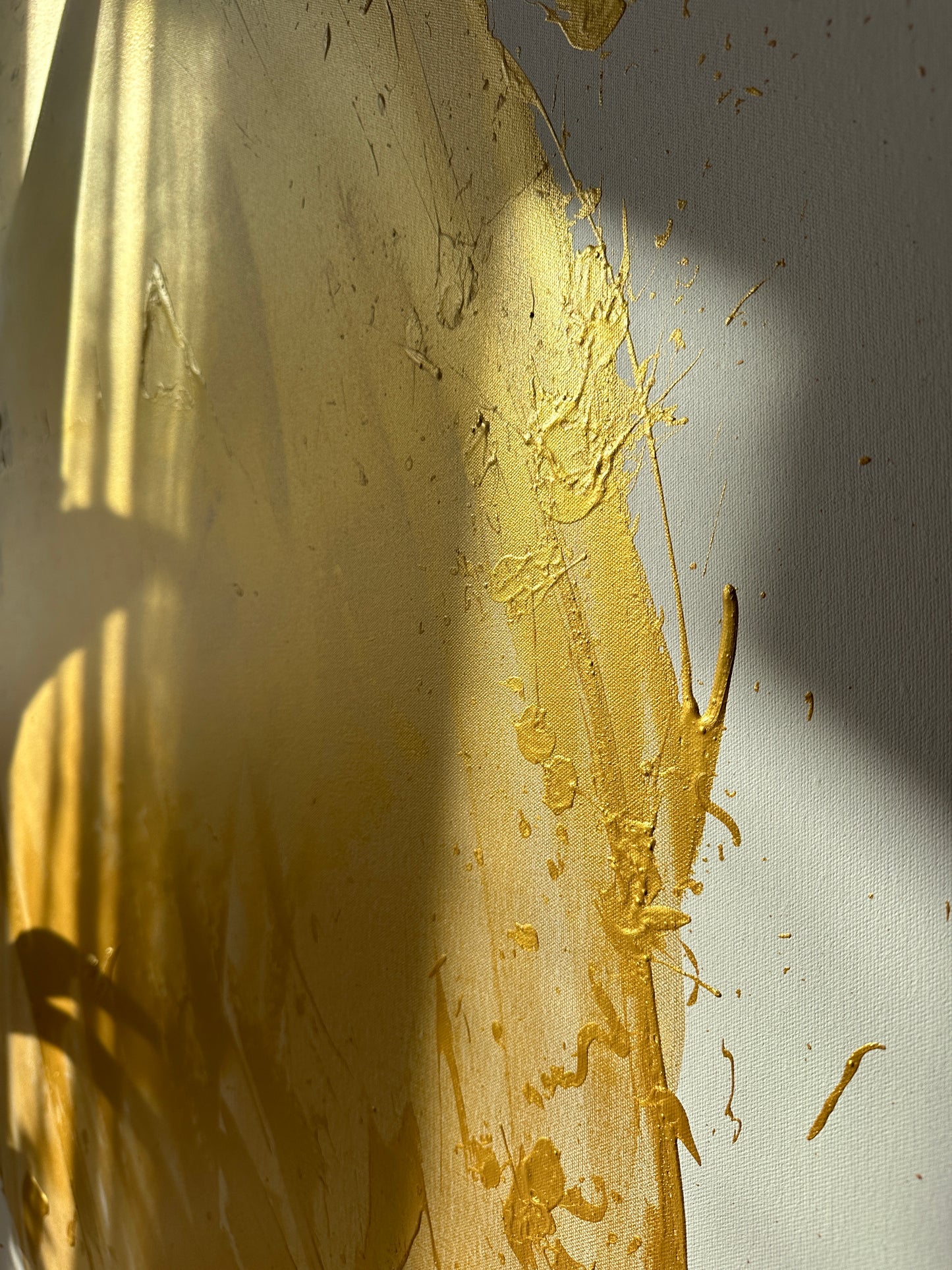 "Katana Gold no.3" 100x140cm