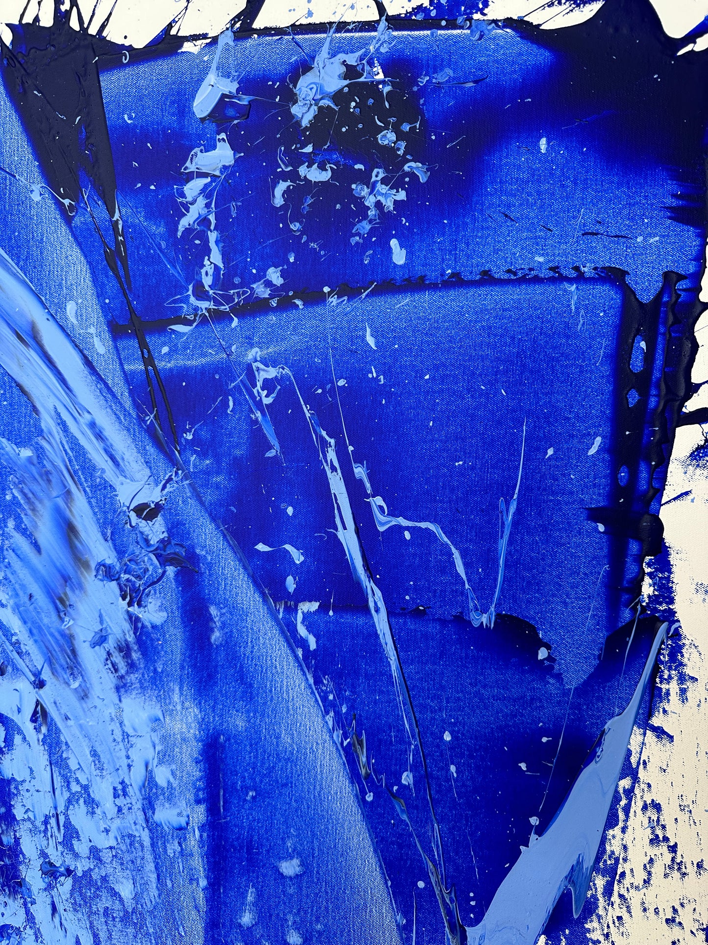 "Blue Katana" 100x140cm