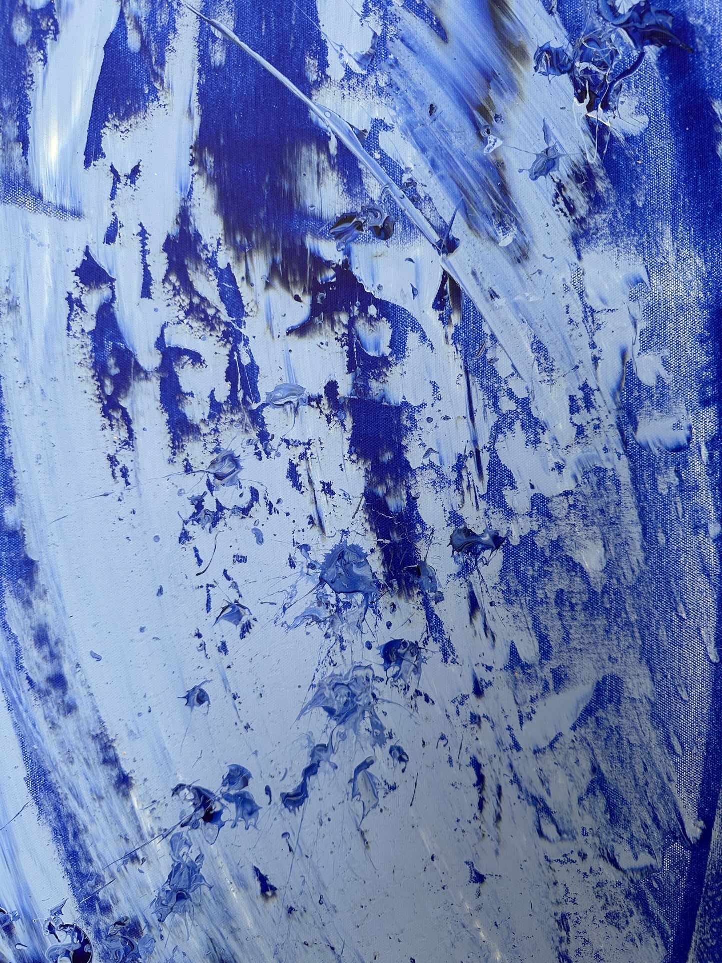 "Blue Katana" 100x140cm