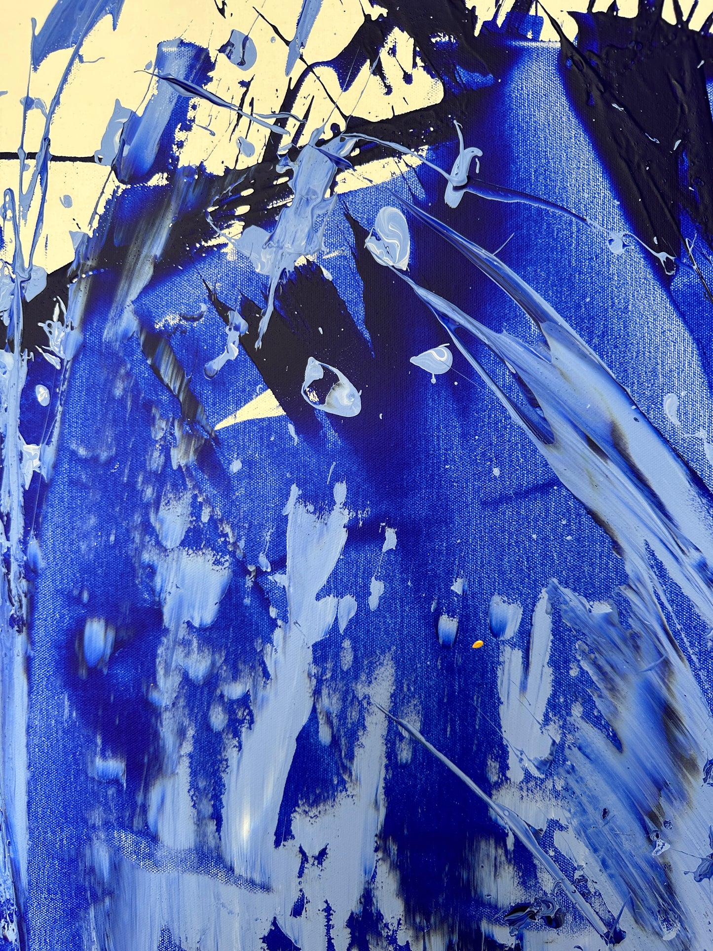 "Blue Katana" 100x140cm