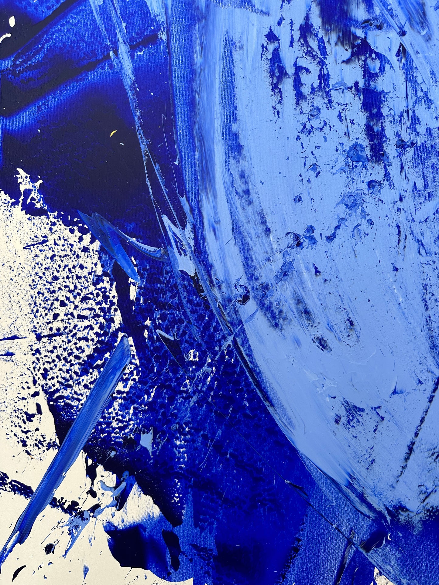 "Blue Katana" 100x140cm