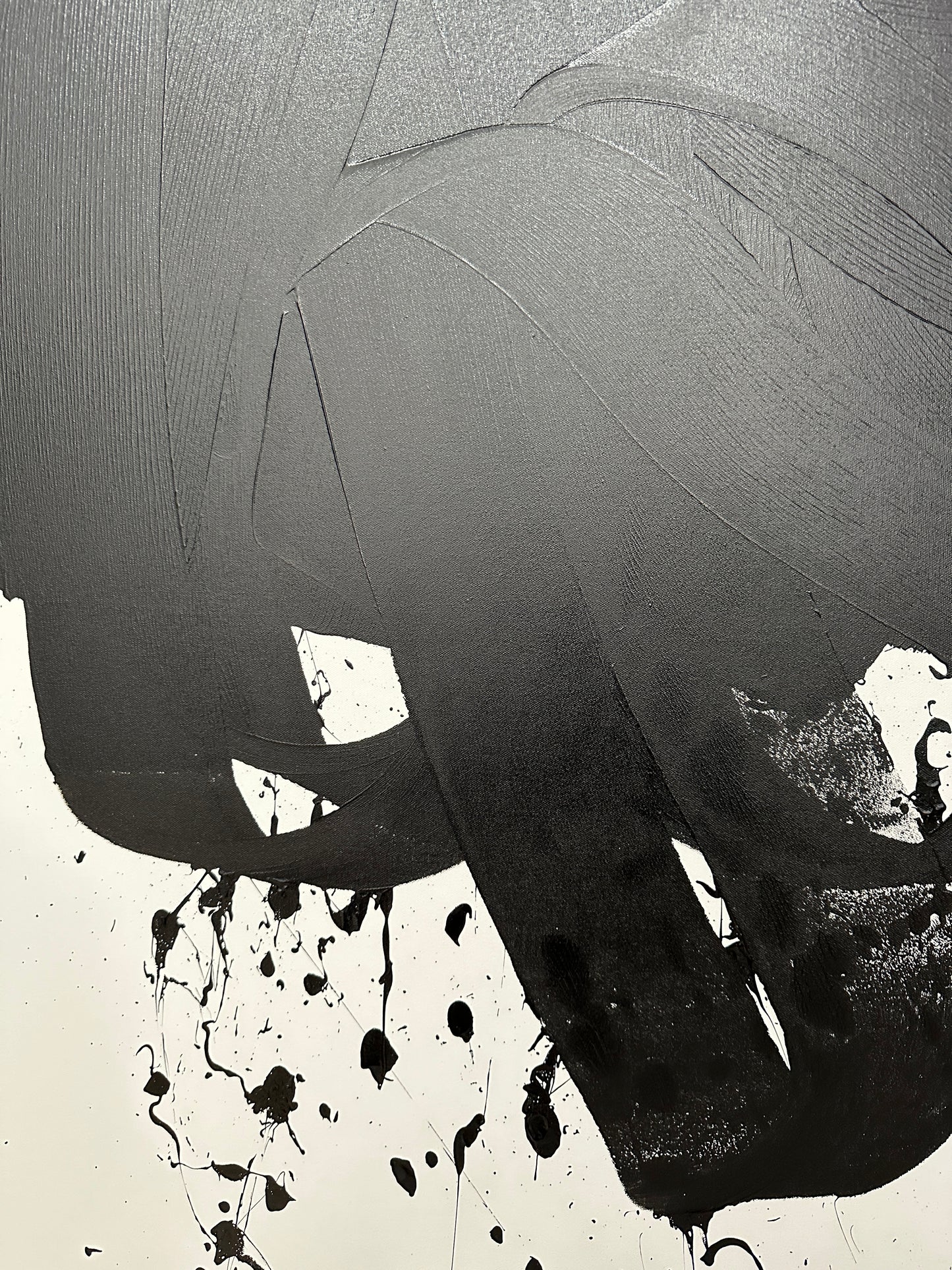 "Black Loop" 100x140cm