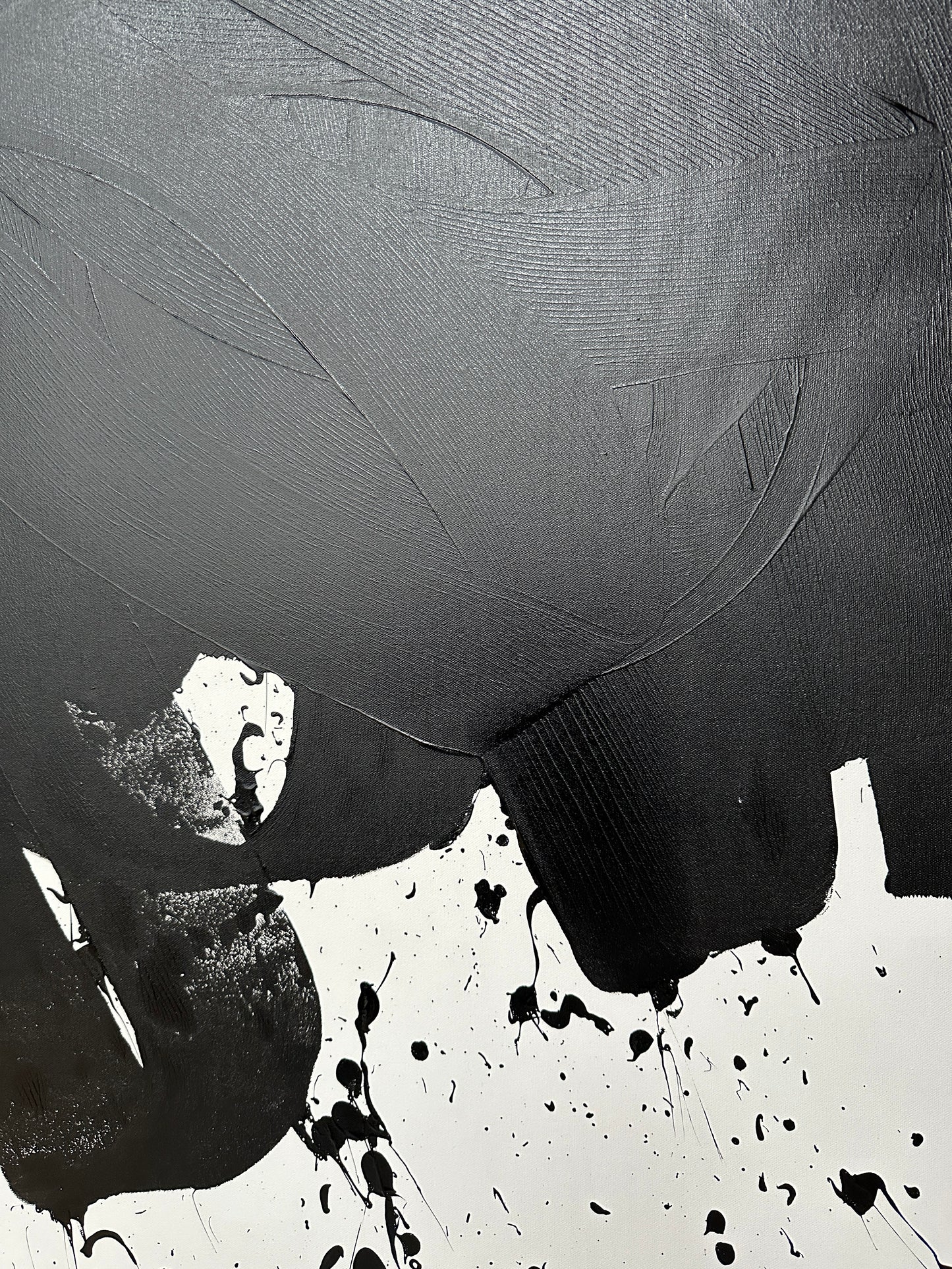 "Black Loop" 100x140cm