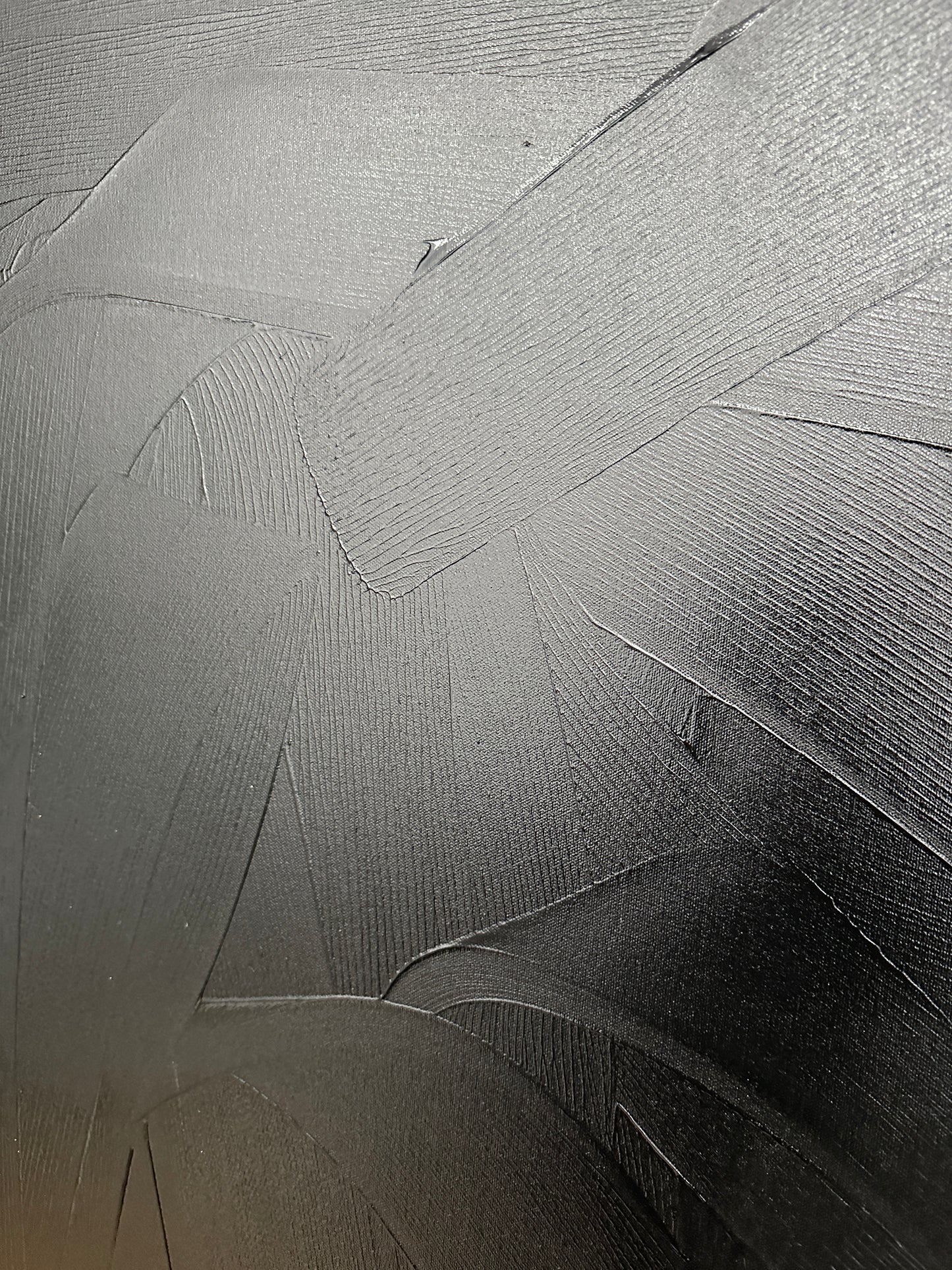 "Black Loop" 100x140cm