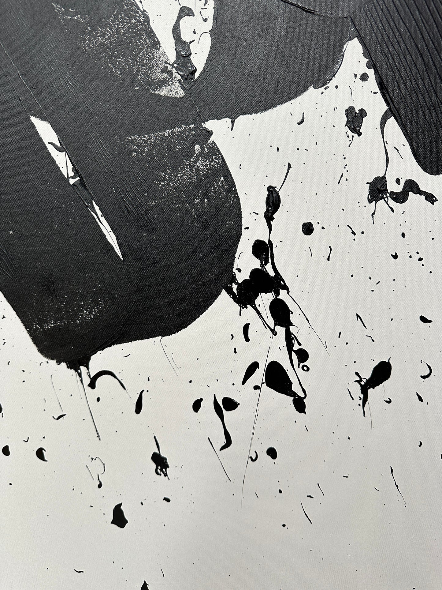 "Black Loop" 100x140cm