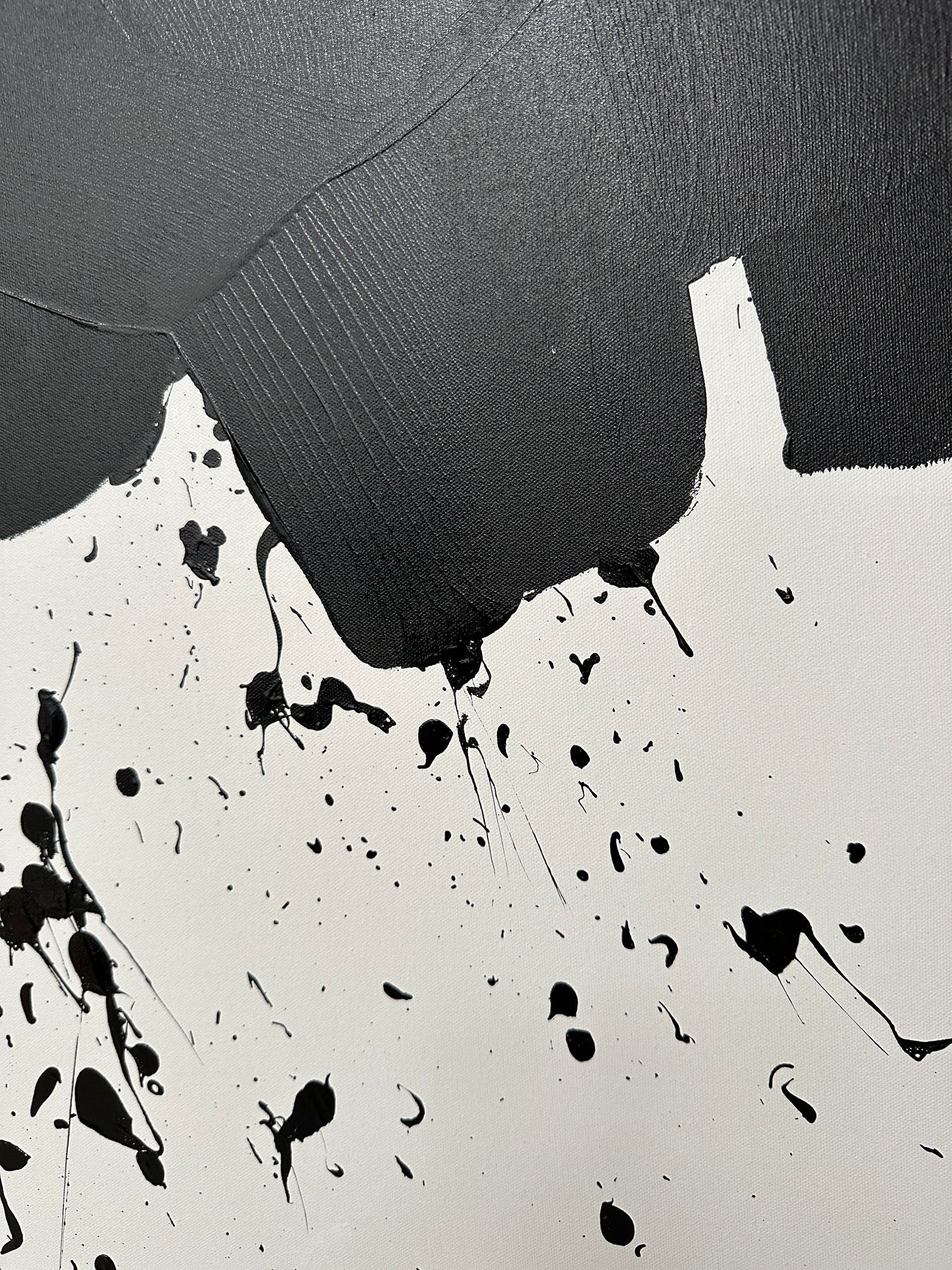 "Black Loop" 100x140cm