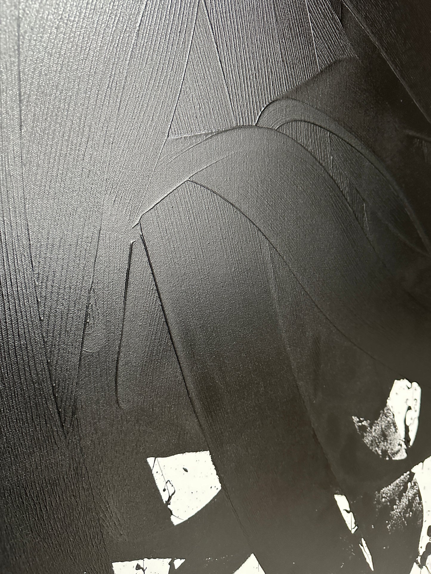 "Black Loop" 100x140cm