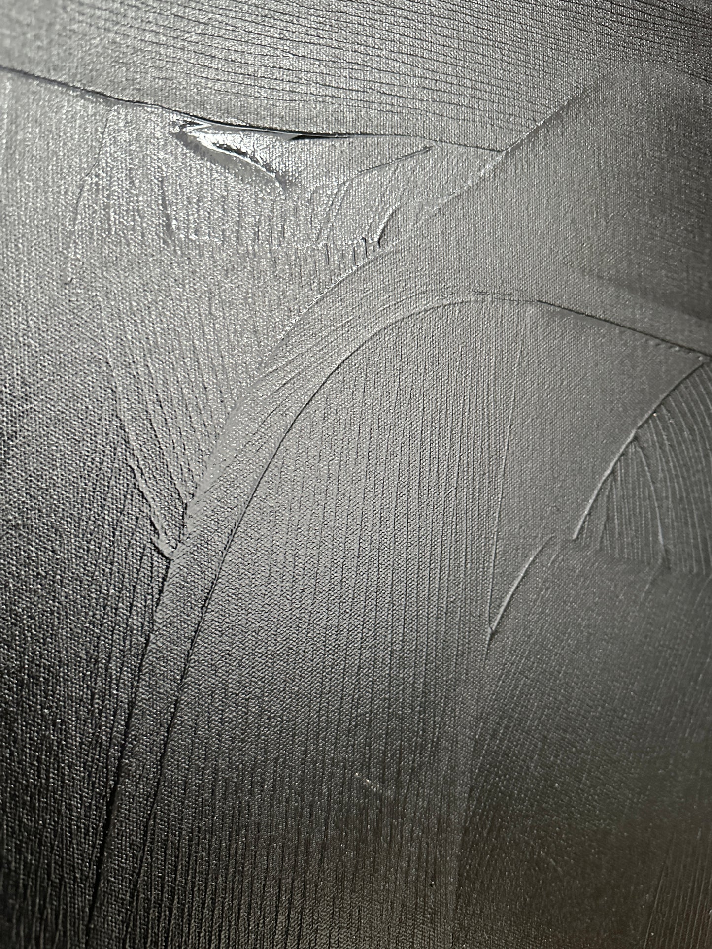 "Black Loop" 100x140cm