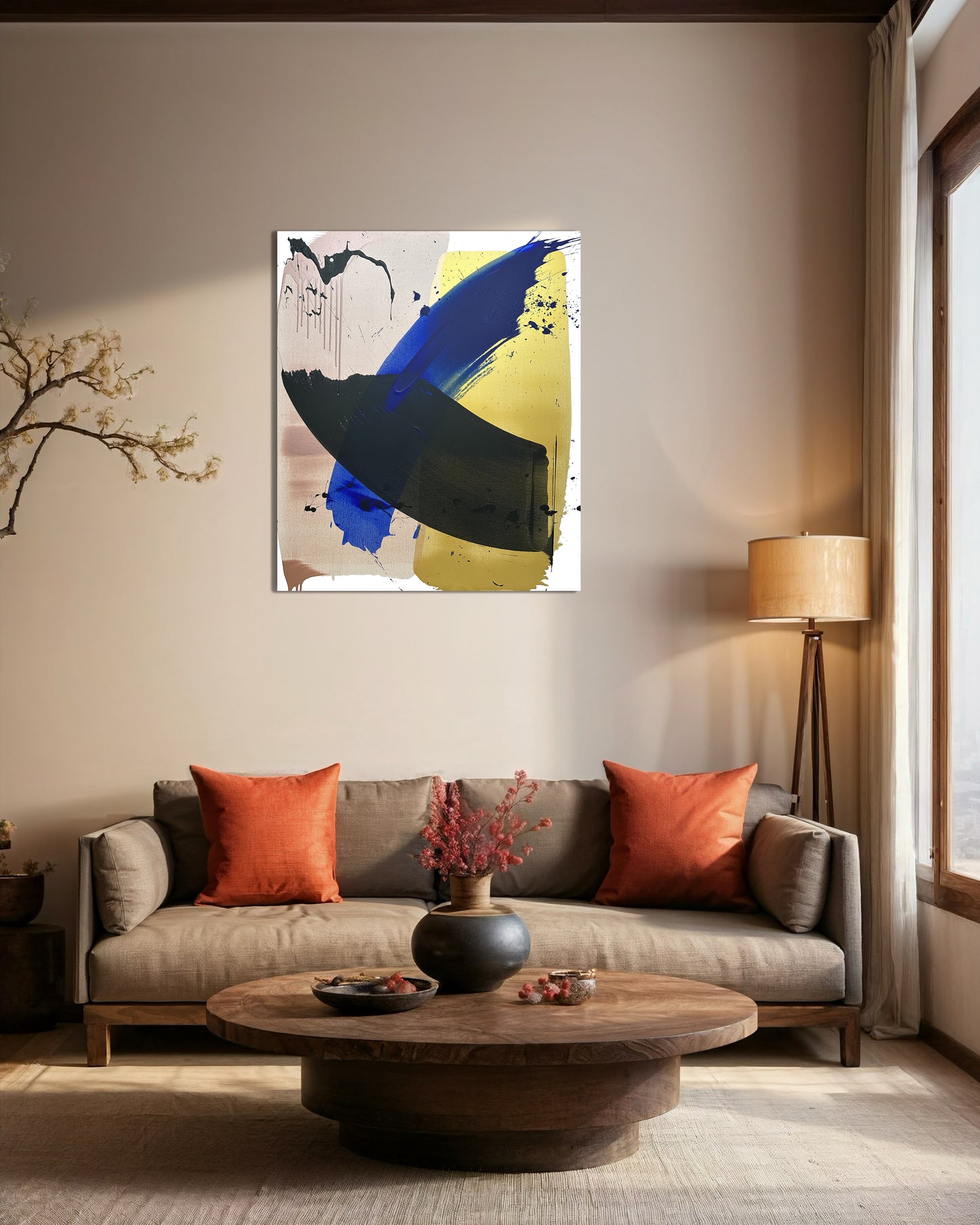 "Katana no.92" 100x120cm